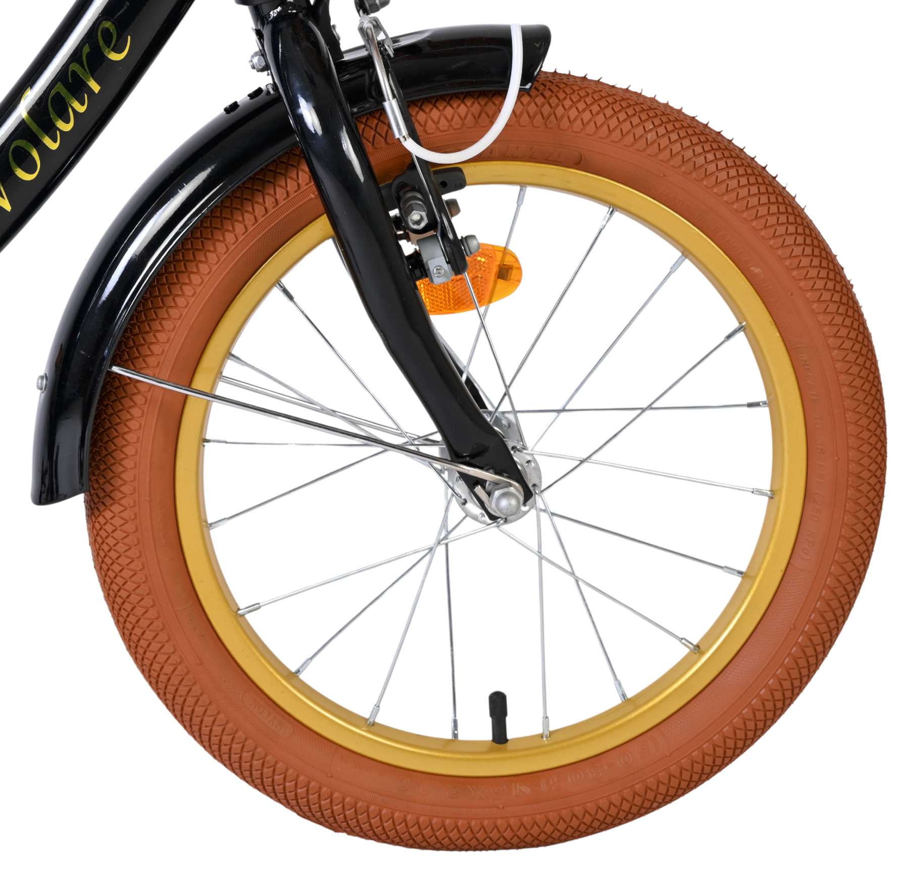 Volare Ashley Kinderfiets - Meisjes - 16 inch - Zwart 3 Volare Ashley Kinderfiets - Meisjes - 16 inch - Zwart - Afbeelding 3