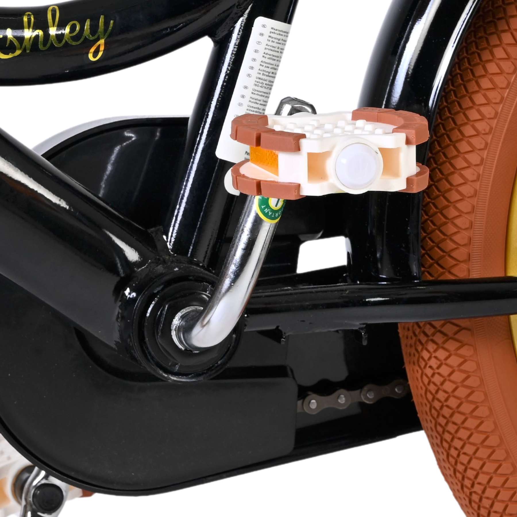 Volare Ashley Kinderfiets - Meisjes - 16 inch - Zwart 9 Volare Ashley Kinderfiets - Meisjes - 16 inch - Zwart - Afbeelding 9