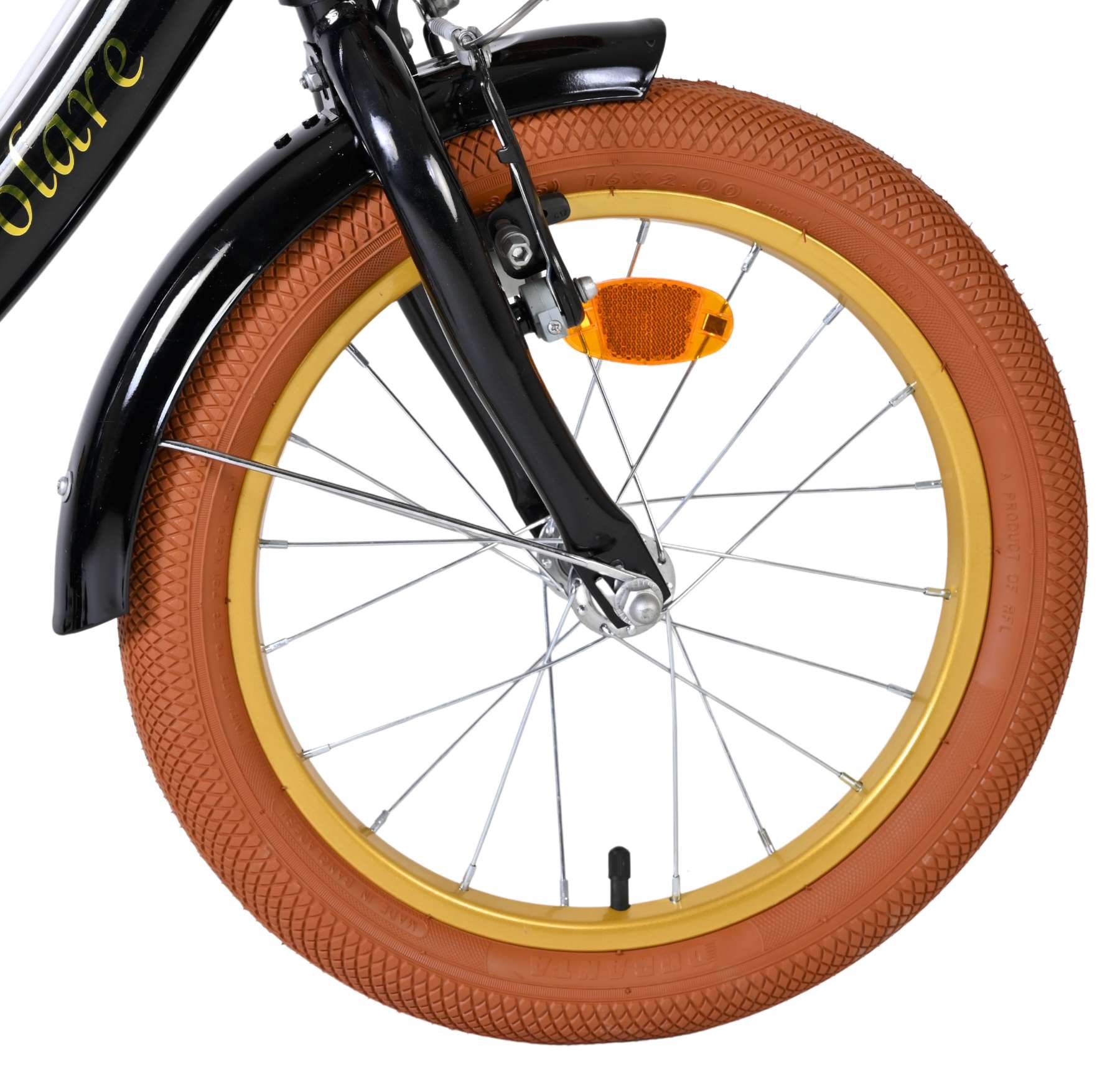 Volare Ashley Kinderfiets - Meisjes - 16 inch - Zwart - Twee Handremmen 3 Volare Ashley Kinderfiets - Meisjes - 16 inch - Zwart - Twee Handremmen - Afbeelding 3