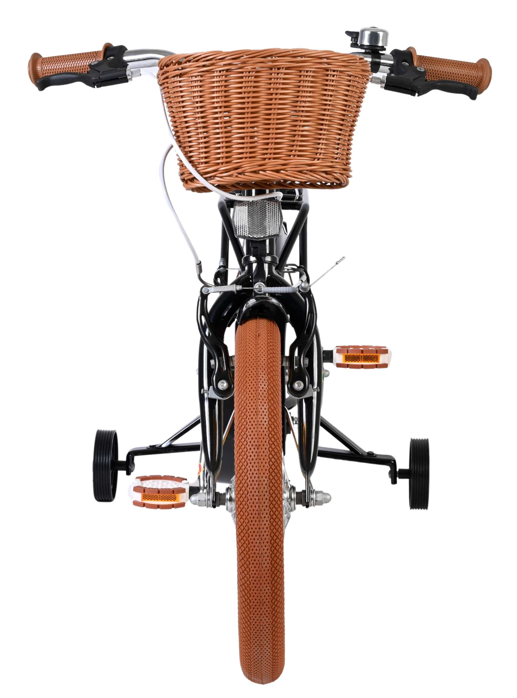 Volare Ashley Kinderfiets - Meisjes - 16 inch - Zwart - Twee Handremmen 6 Volare Ashley Kinderfiets - Meisjes - 16 inch - Zwart - Twee Handremmen - Afbeelding 6