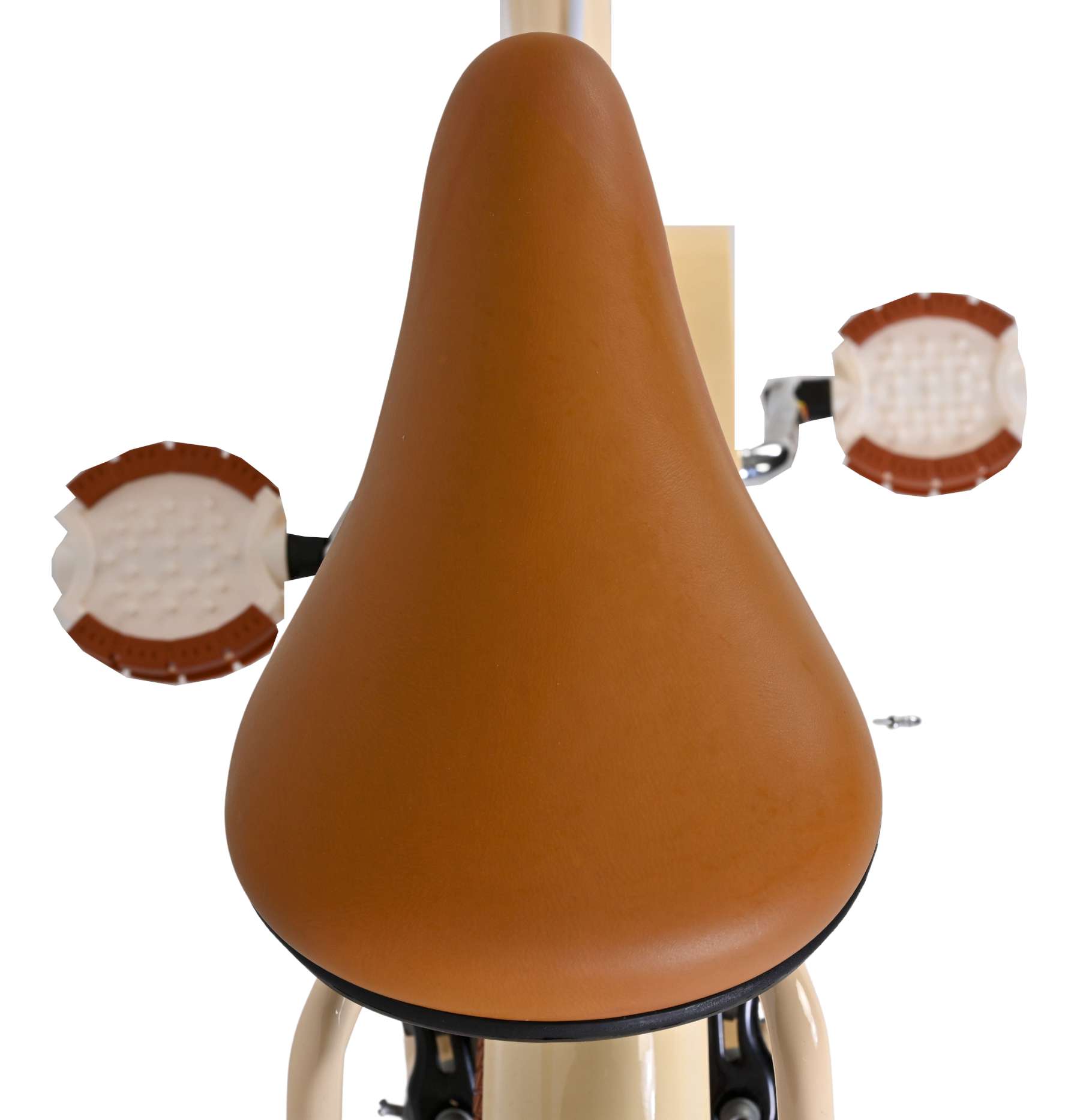 Volare Ashley Kinderfiets - Meisjes - 18 inch - Creme - Twee handremmen 4 Volare Ashley Kinderfiets - Meisjes - 18 inch - Creme - Twee handremmen - Afbeelding 4