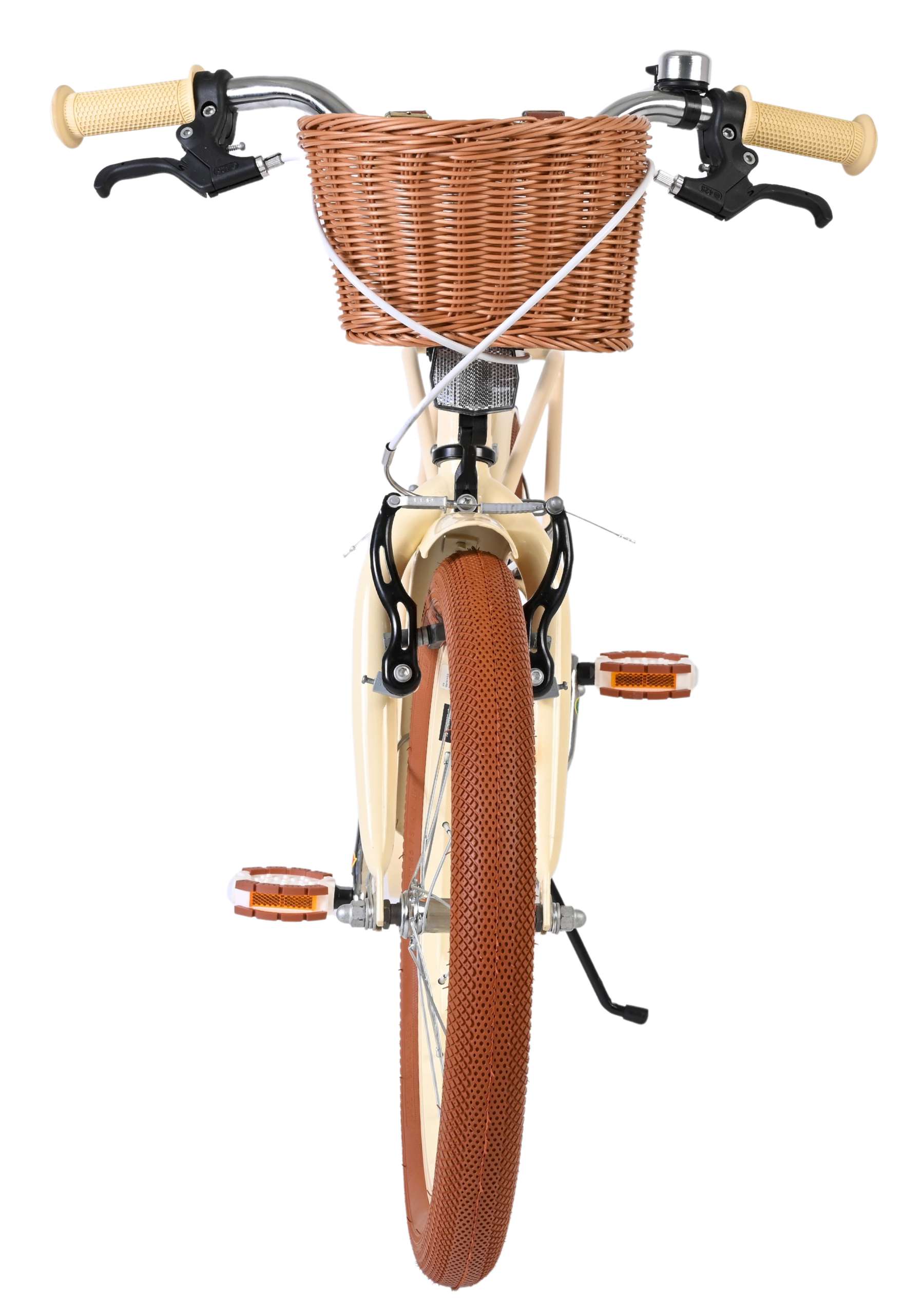 Volare Ashley Kinderfiets - Meisjes - 18 inch - Creme - Twee handremmen 6 Volare Ashley Kinderfiets - Meisjes - 18 inch - Creme - Twee handremmen - Afbeelding 6