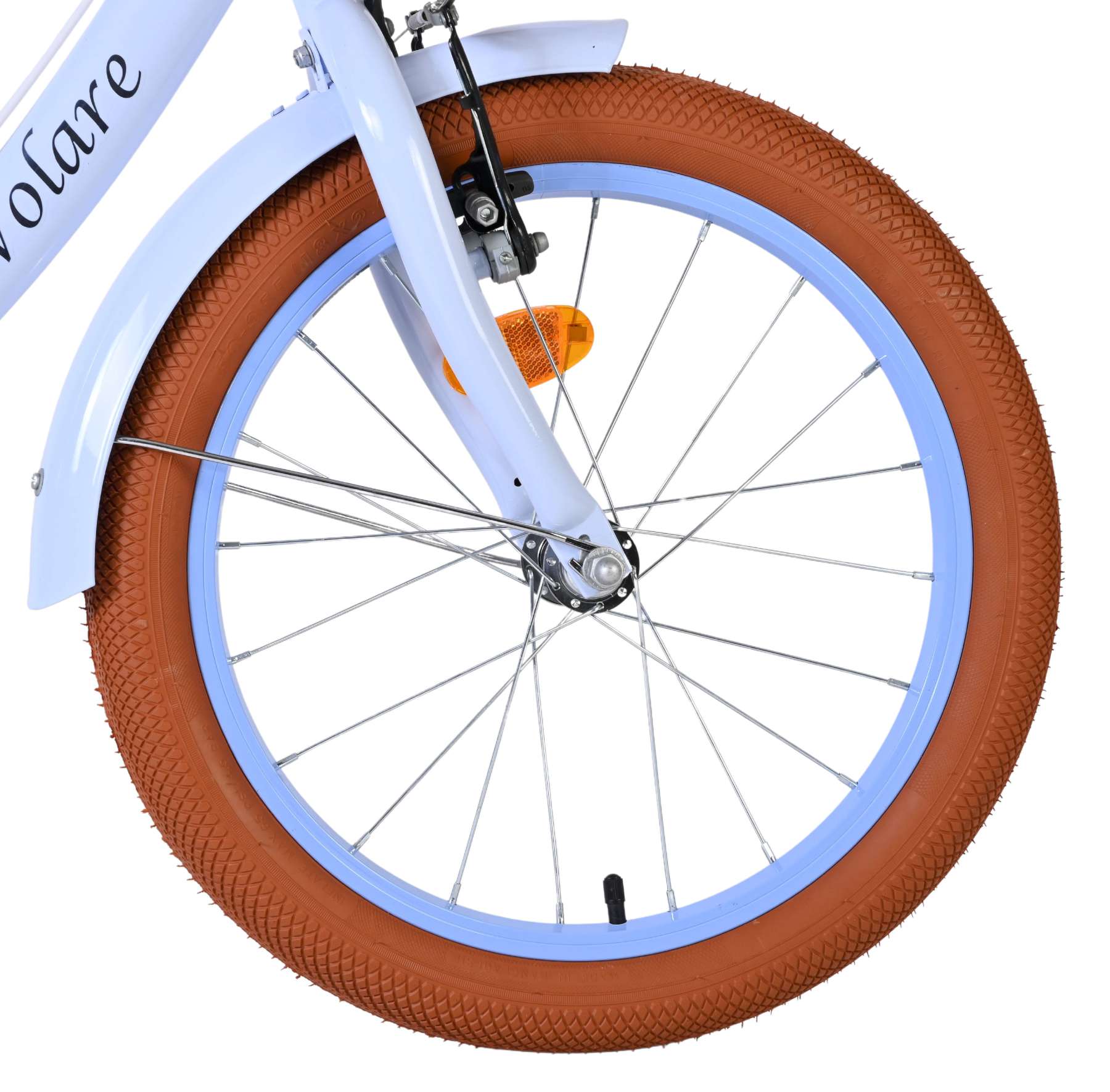 Volare Ashley Kinderfiets - Meisjes - 18 inch - Pastel Blauw - Twee handremmen 3 Volare Ashley Kinderfiets - Meisjes - 18 inch - Pastel Blauw - Twee handremmen - Afbeelding 3