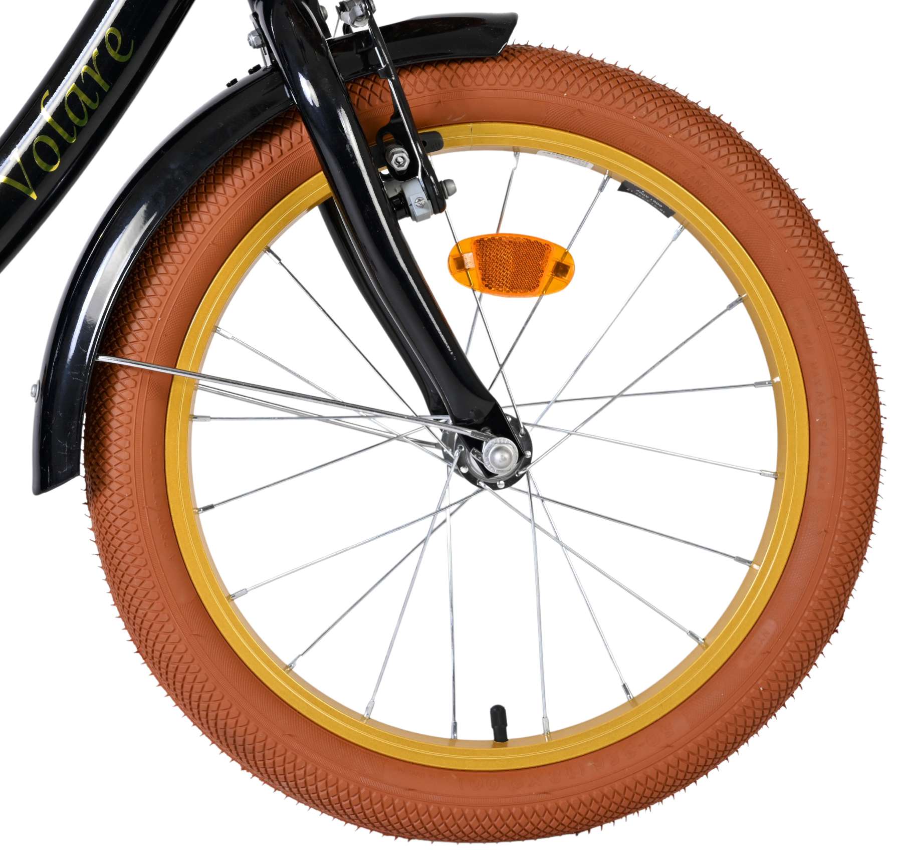 Volare Ashley Kinderfiets - Meisjes - 18 inch - Zwart 3 Volare Ashley Kinderfiets - Meisjes - 18 inch - Zwart - Afbeelding 3