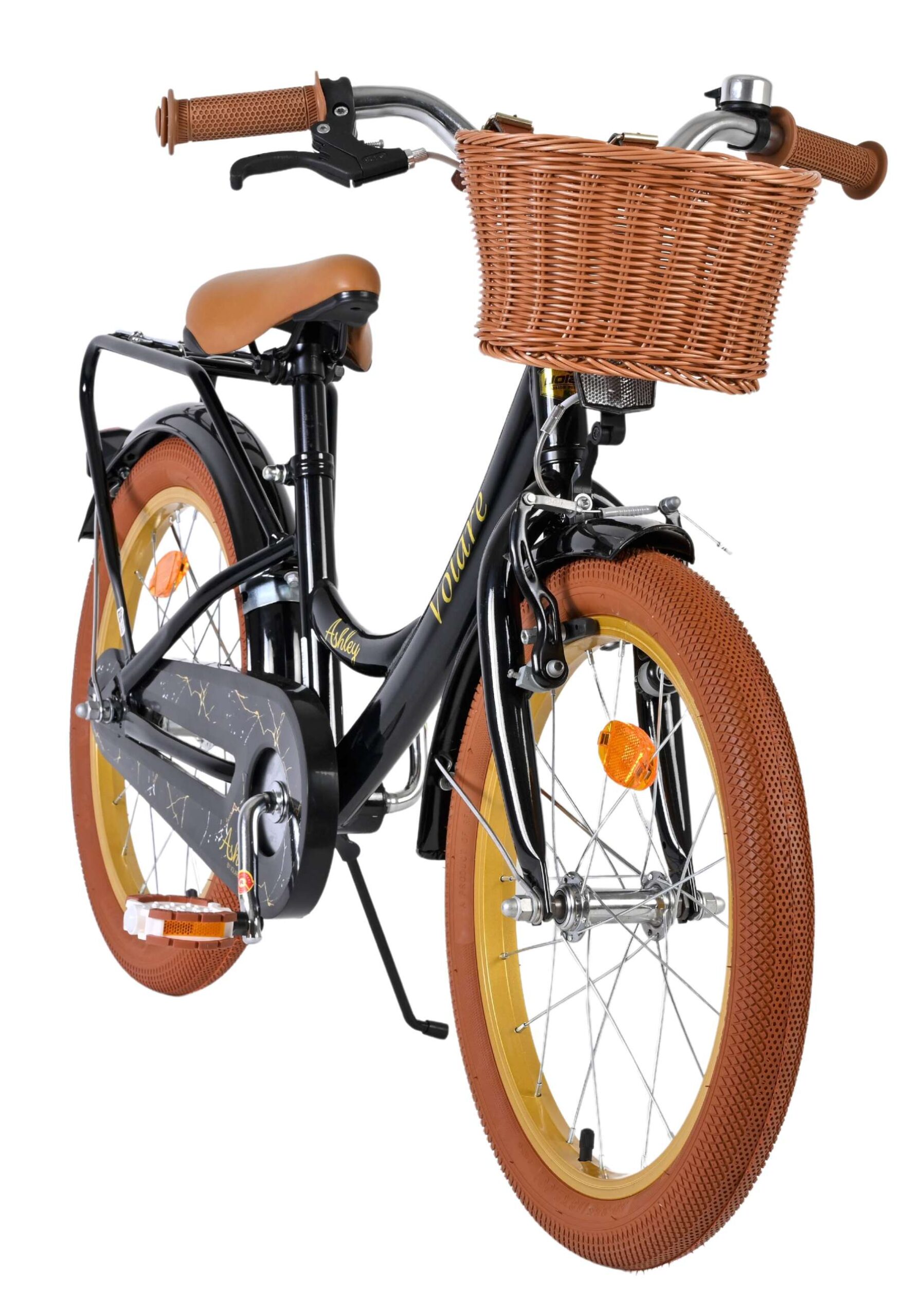 Volare Ashley Kinderfiets - Meisjes - 18 inch - Zwart 5 Volare Ashley Kinderfiets - Meisjes - 18 inch - Zwart - Afbeelding 5