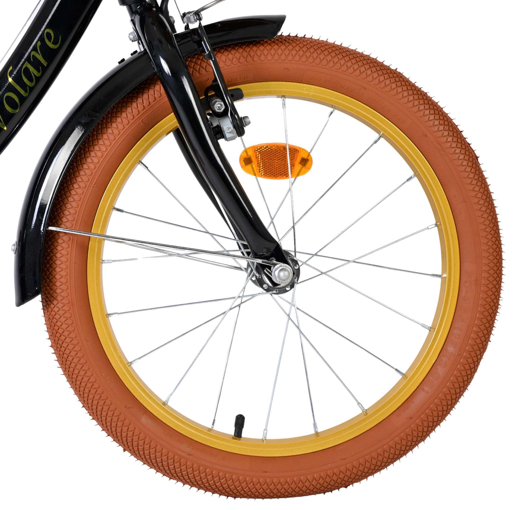 Volare Ashley Kinderfiets - Meisjes - 18 inch - Zwart - Twee handremmen 3 Volare Ashley Kinderfiets - Meisjes - 18 inch - Zwart - Twee handremmen - Afbeelding 3