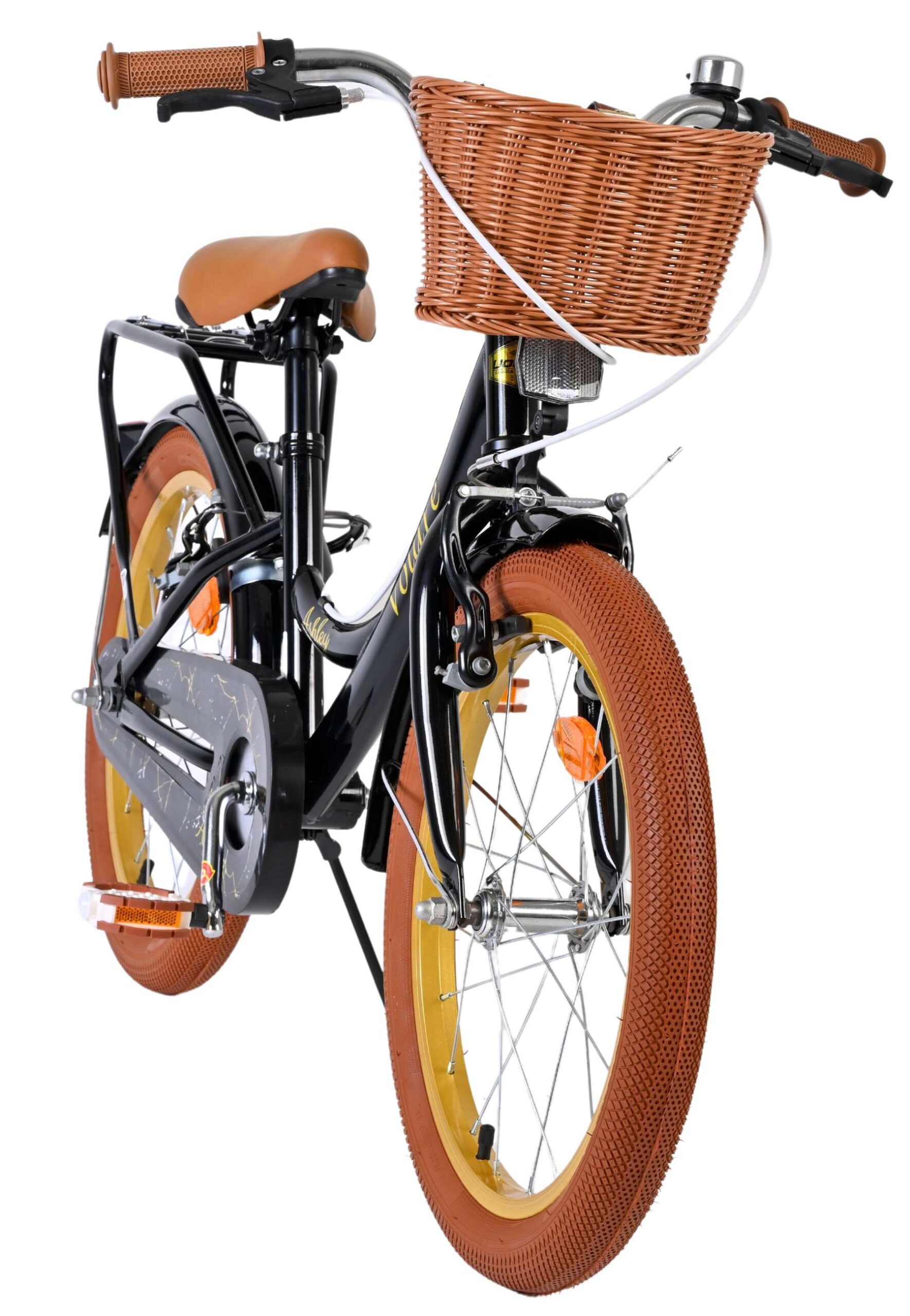 Volare Ashley Kinderfiets - Meisjes - 18 inch - Zwart - Twee handremmen 5 Volare Ashley Kinderfiets - Meisjes - 18 inch - Zwart - Twee handremmen - Afbeelding 5