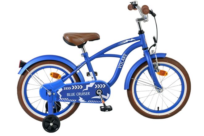 Volare Blue Cruiser Kinderfiets - Jongens - 16 inch - Blauw 1 Volare Blue Cruiser Kinderfiets - Jongens - 16 inch - Blauw