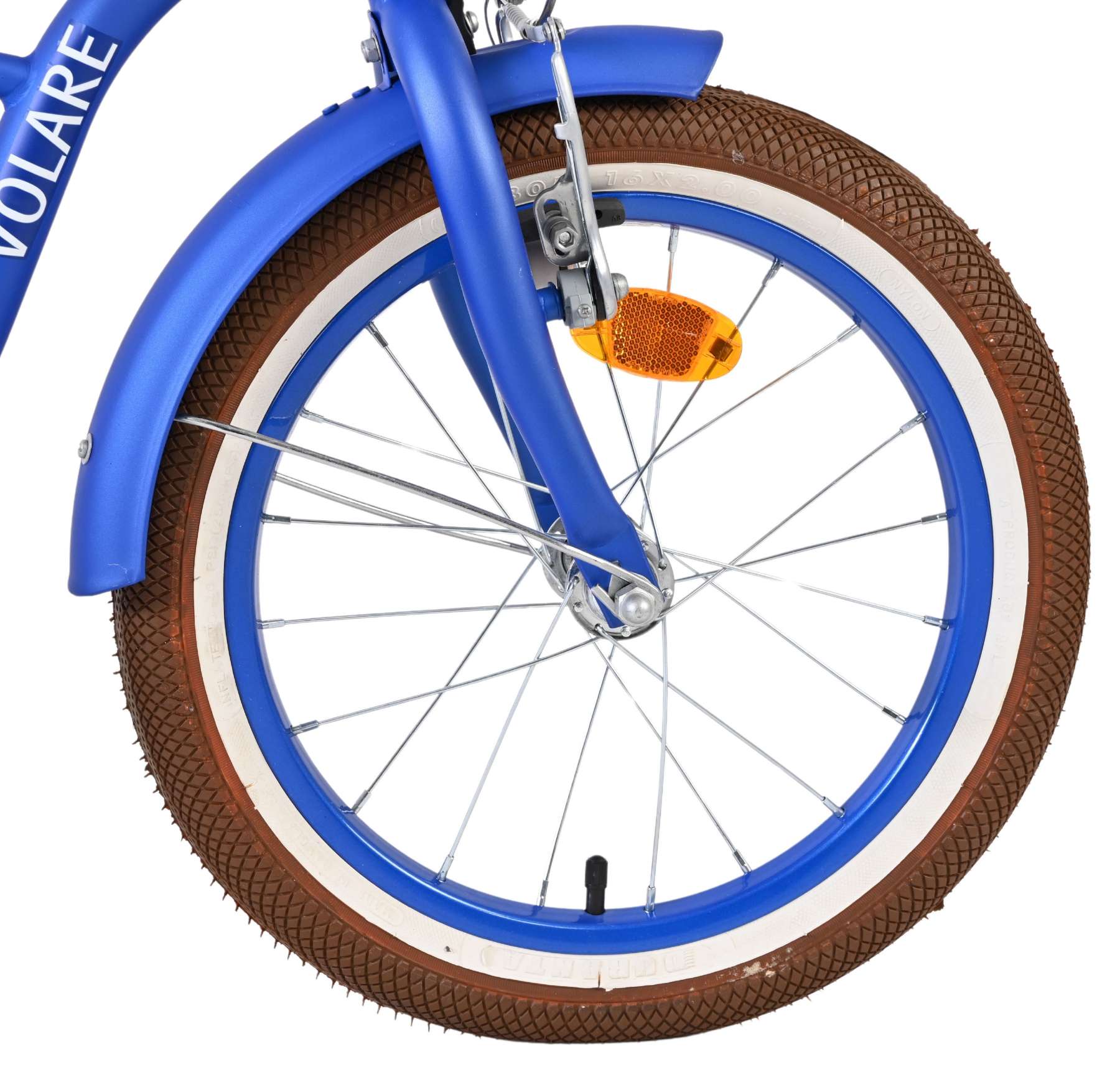 Volare Blue Cruiser Kinderfiets - Jongens - 16 inch - Blauw 3 Volare Blue Cruiser Kinderfiets - Jongens - 16 inch - Blauw - Afbeelding 3