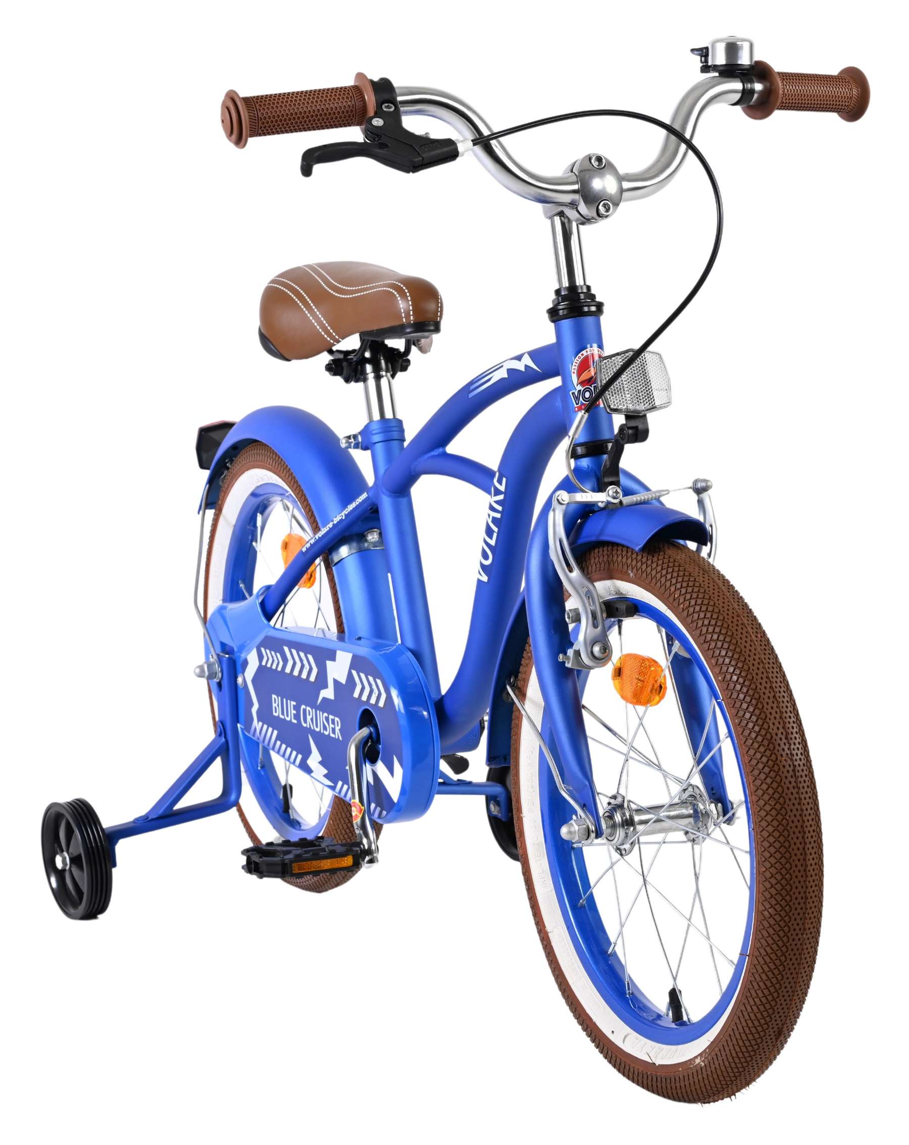 Volare Blue Cruiser Kinderfiets - Jongens - 16 inch - Blauw 5 Volare Blue Cruiser Kinderfiets - Jongens - 16 inch - Blauw - Afbeelding 5