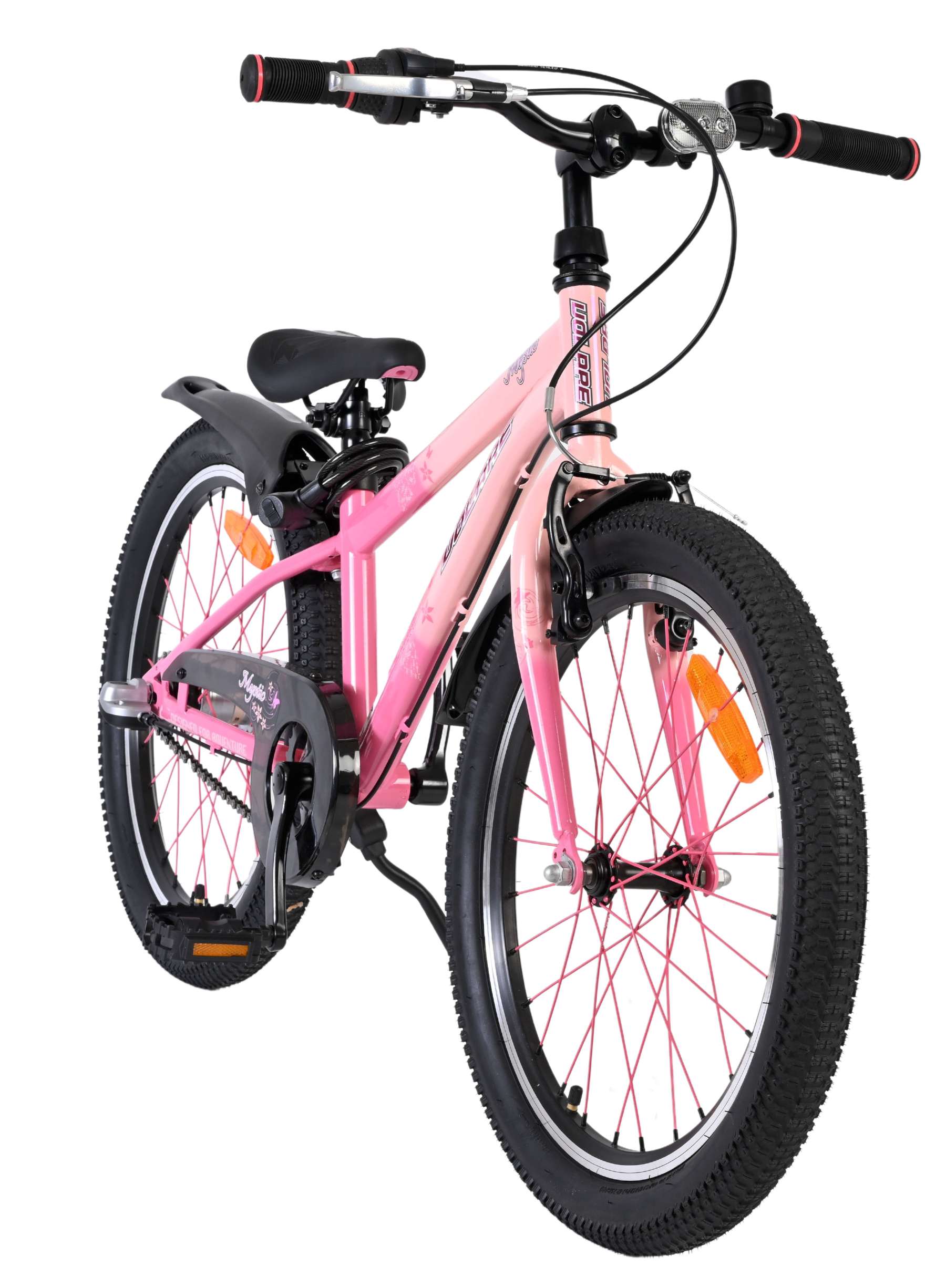 Volare Mystic Kinderfiets - 20 inch - Roze - Nexus 3 6 Volare Mystic Kinderfiets - 20 inch - Roze - Nexus 3 - Afbeelding 6