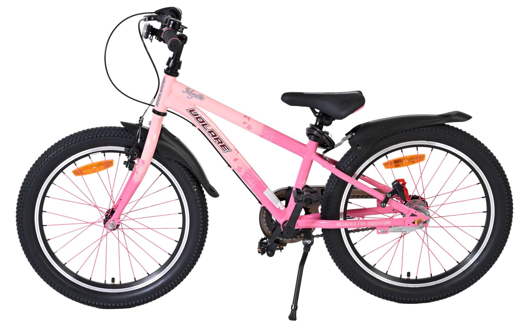 Volare Mystic Kinderfiets - 20 inch - Roze - Nexus 3 8 Volare Mystic Kinderfiets - 20 inch - Roze - Nexus 3 - Afbeelding 8