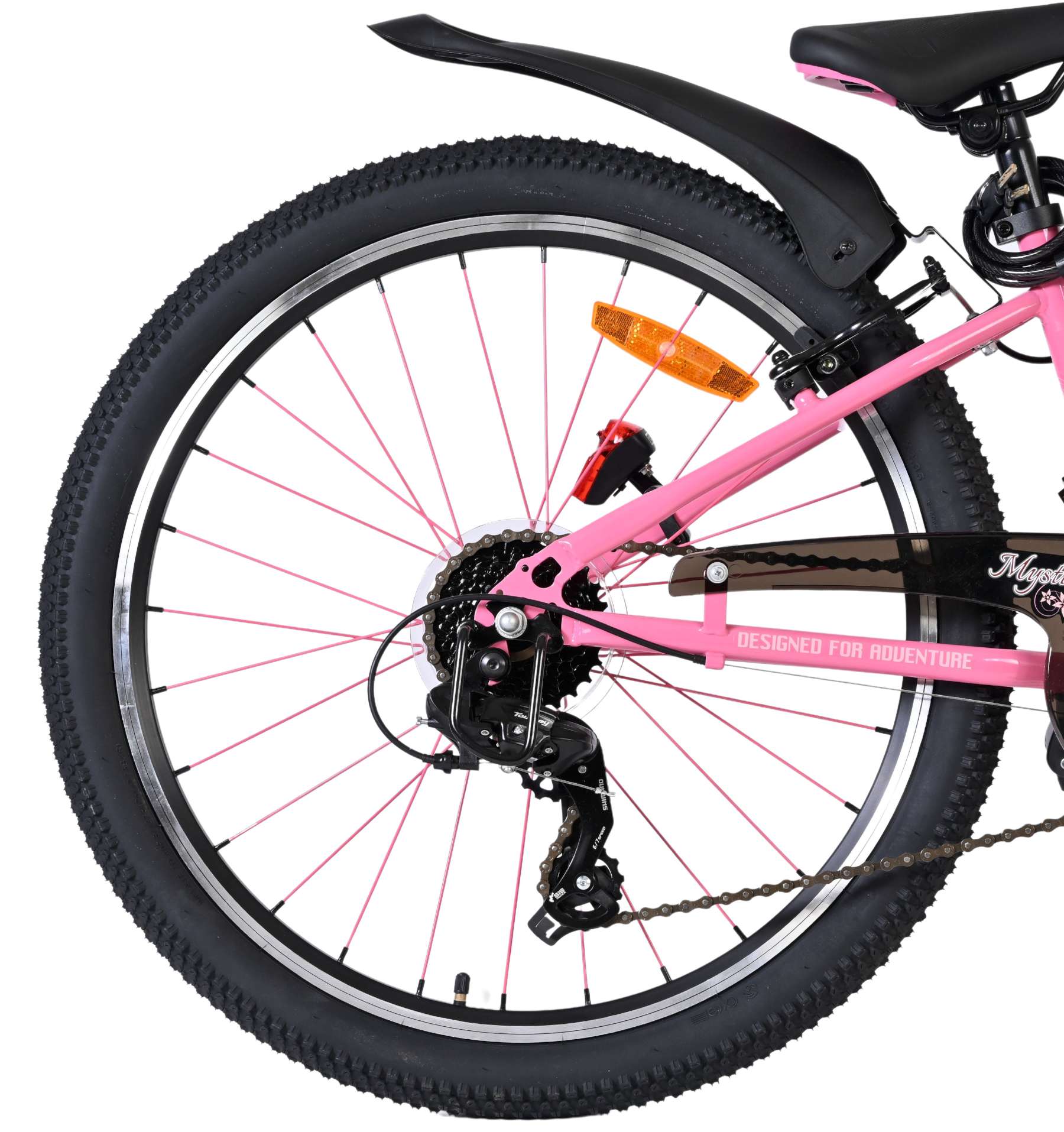 Volare Mystic Kinderfiets - 24 inch - Roze - 7 speed 2 Volare Mystic Kinderfiets - 24 inch - Roze - 7 speed - Afbeelding 2