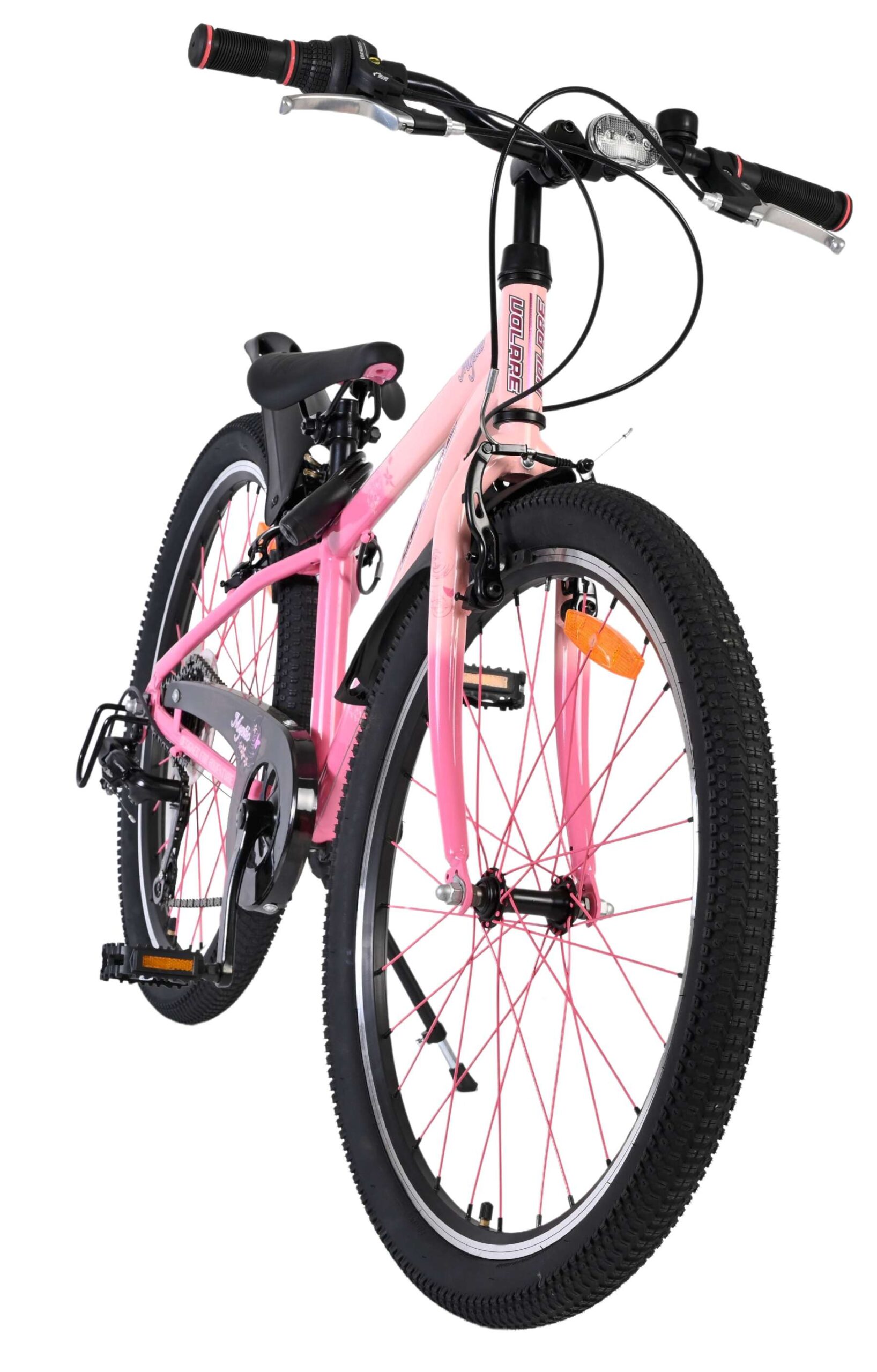 Volare Mystic Kinderfiets - 24 inch - Roze - 7 speed 6 Volare Mystic Kinderfiets - 24 inch - Roze - 7 speed - Afbeelding 6