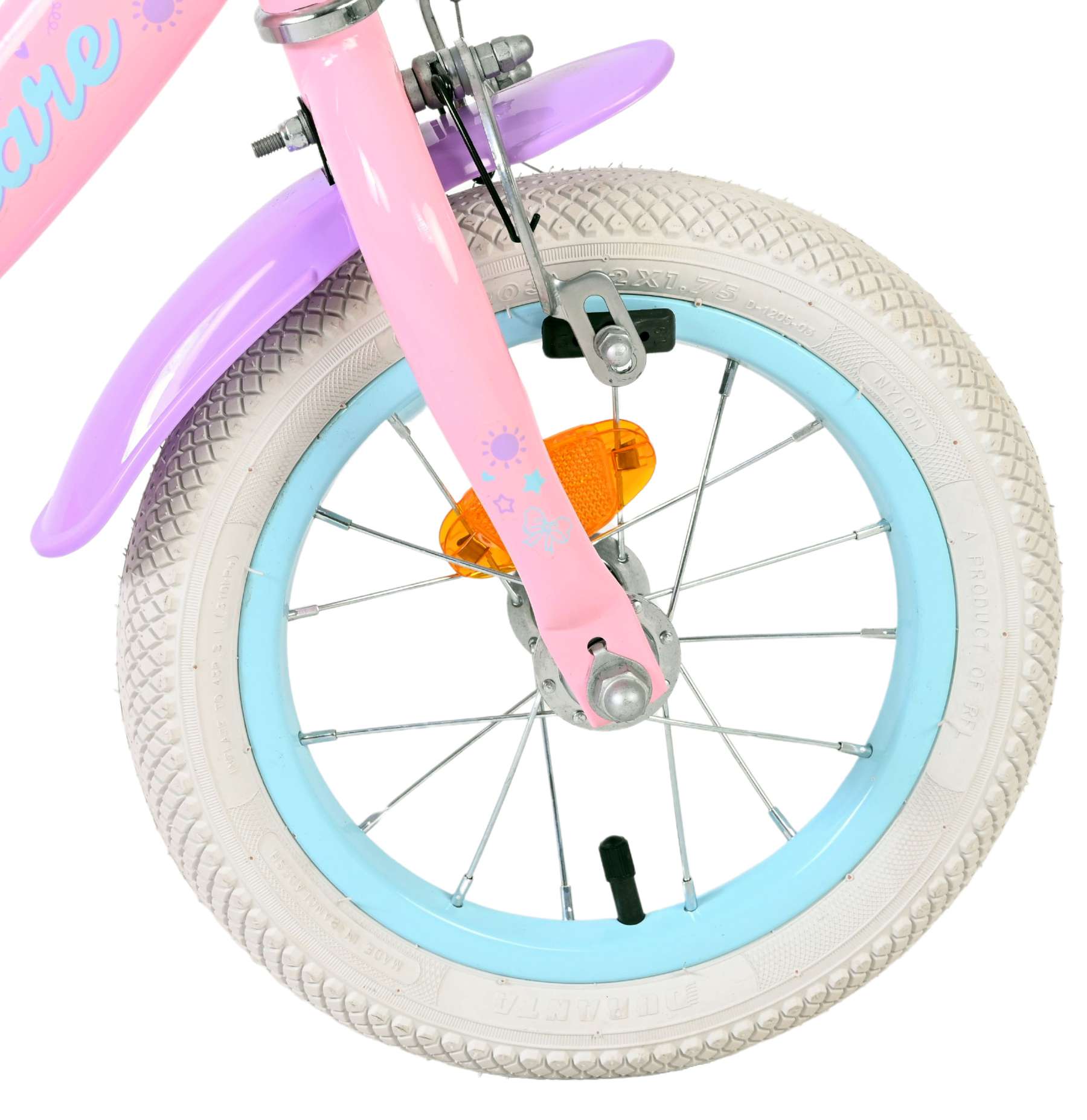 Volare Olivia Kinderfiets - Meisjes - 12 inch - Roze 3 Volare Olivia Kinderfiets - Meisjes - 12 inch - Roze - Afbeelding 3