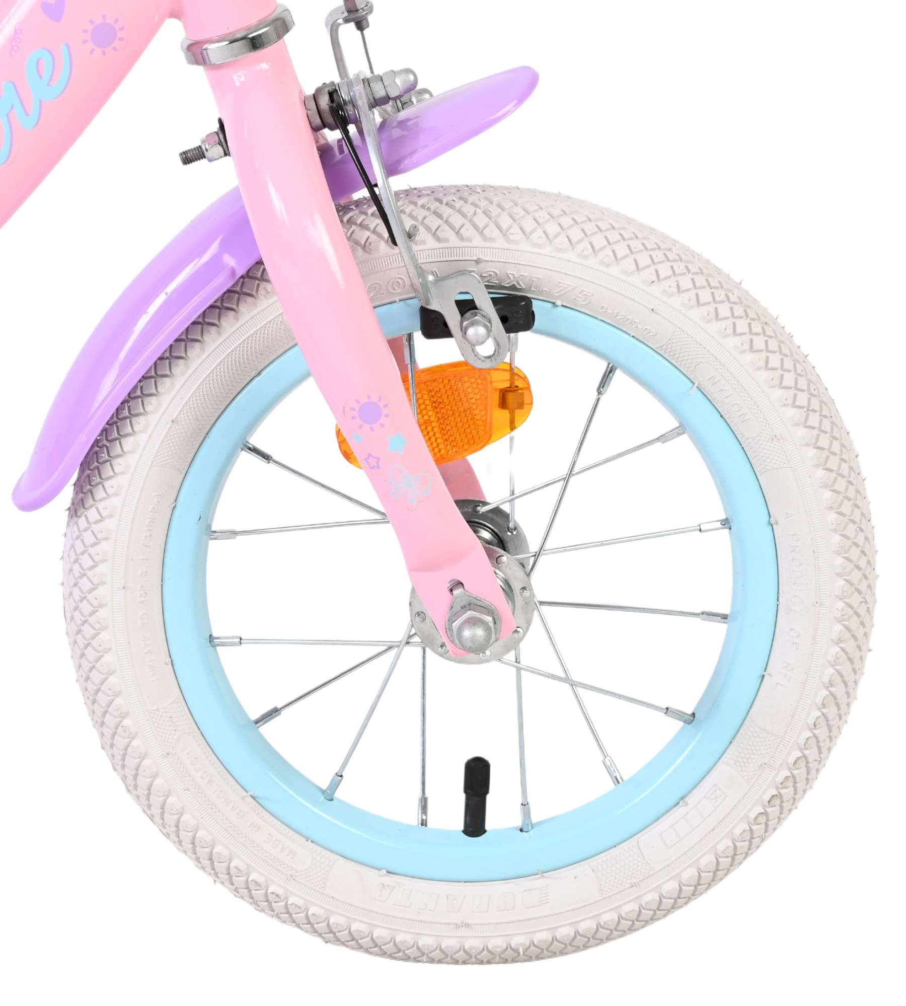 Volare Olivia Kinderfiets - Meisjes - 12 inch - Roze - Twee handremmen 3 Volare Olivia Kinderfiets - Meisjes - 12 inch - Roze - Twee handremmen - Afbeelding 3
