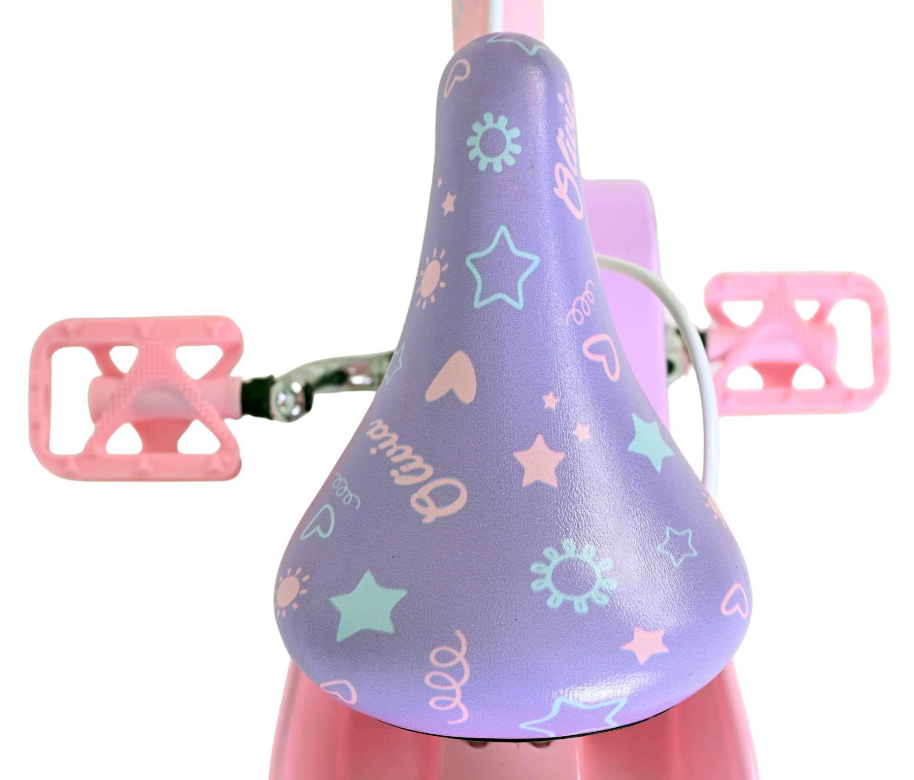 Volare Olivia Kinderfiets - Meisjes - 12 inch - Roze - Twee handremmen 4 Volare Olivia Kinderfiets - Meisjes - 12 inch - Roze - Twee handremmen - Afbeelding 4