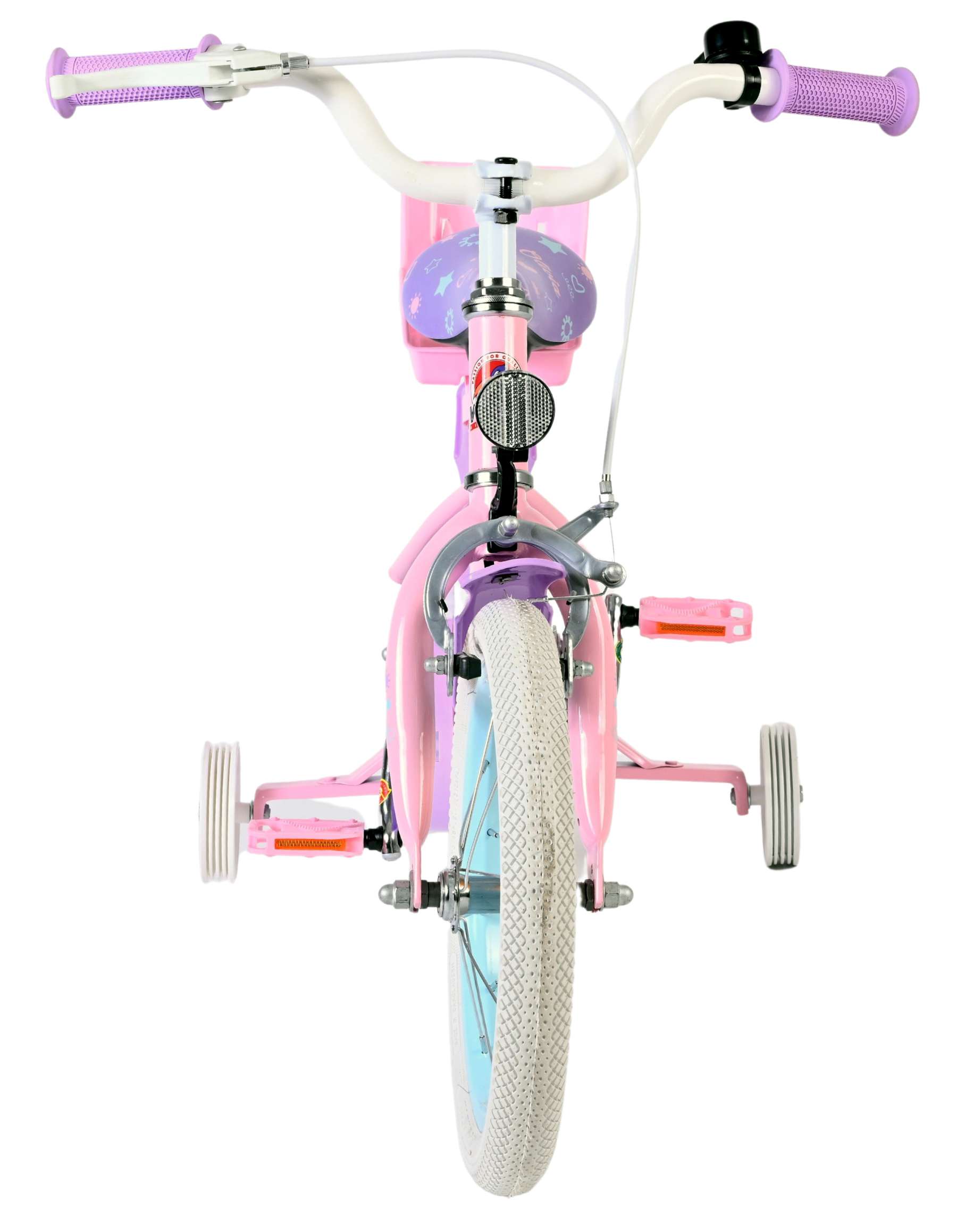 Volare Olivia Kinderfiets - Meisjes - 14 inch - Roze 6 Volare Olivia Kinderfiets - Meisjes - 14 inch - Roze - Afbeelding 6