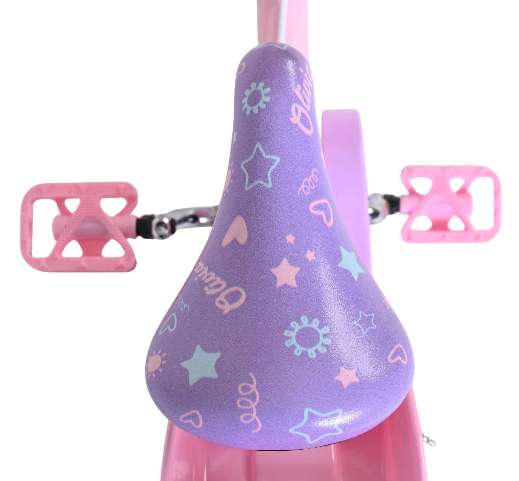 Volare Olivia Kinderfiets - Meisjes - 14 inch - Roze - Twee Handremmen 4 Volare Olivia Kinderfiets - Meisjes - 14 inch - Roze - Twee Handremmen - Afbeelding 4
