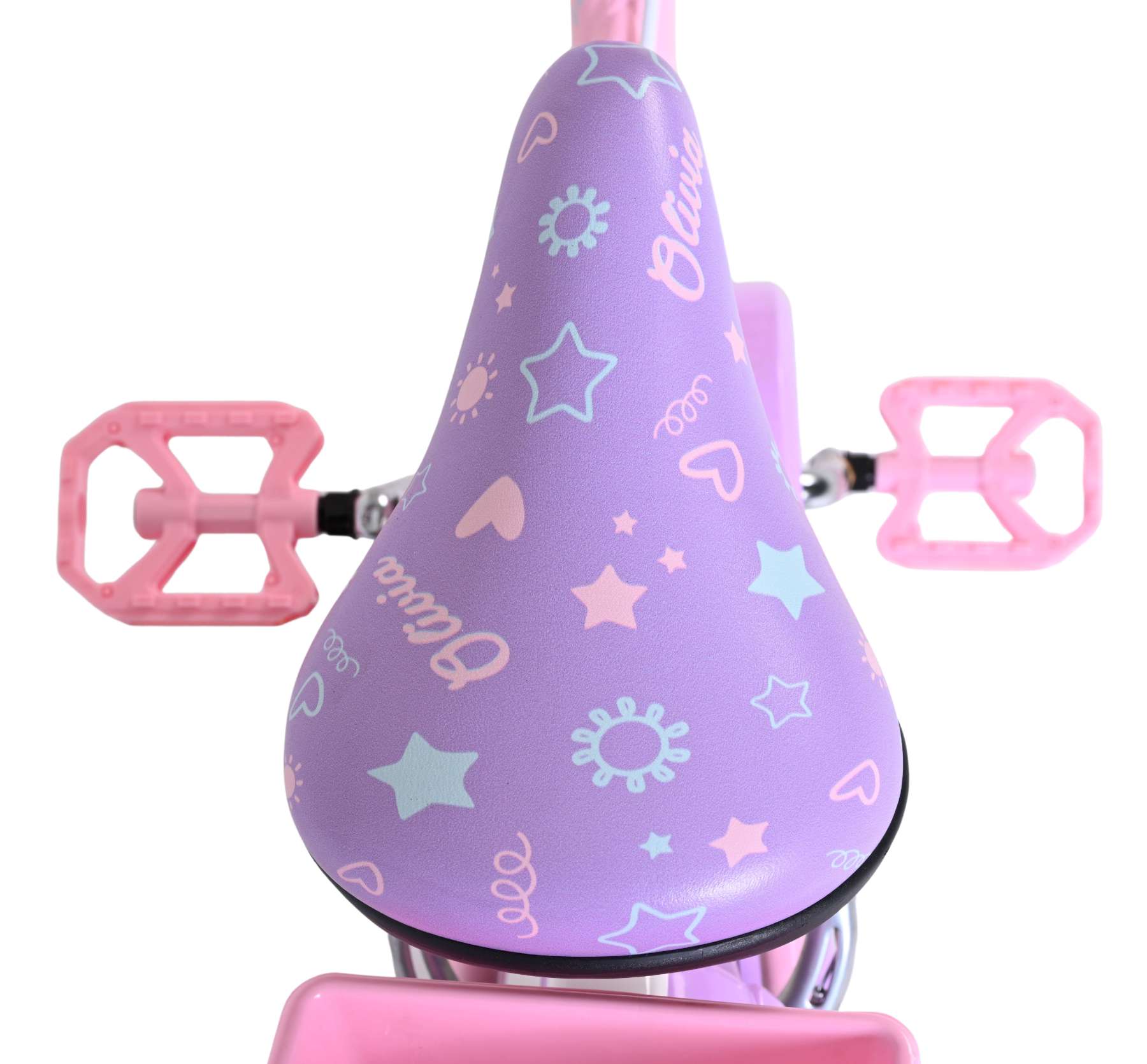 Volare Olivia Kinderfiets - Meisjes - 16 inch - Roze - Twee Handremmen 4 Volare Olivia Kinderfiets - Meisjes - 16 inch - Roze - Twee Handremmen - Afbeelding 4