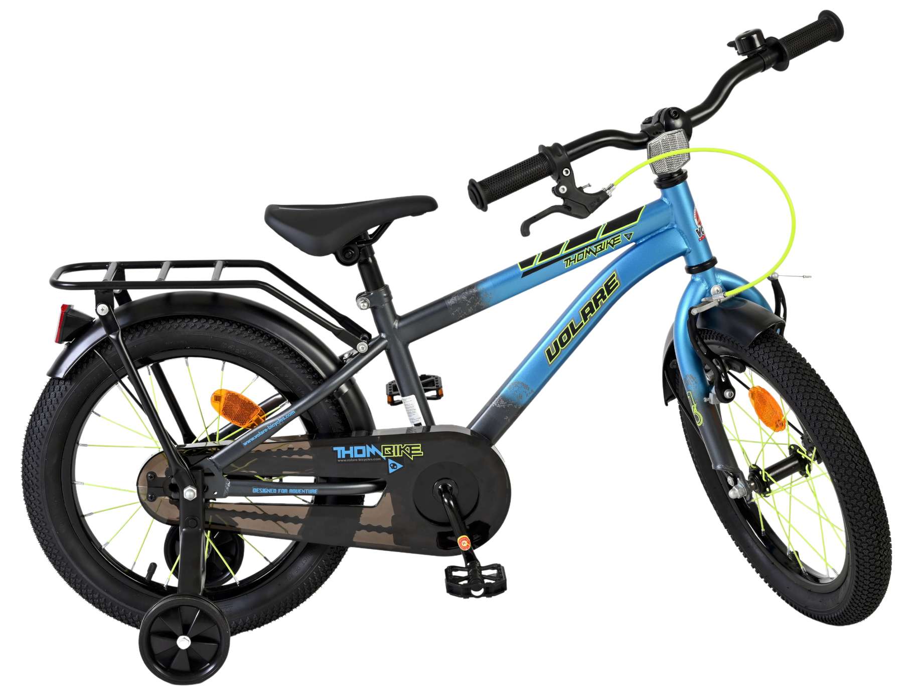 Volare Thombike Kinderfiets - Jongens - 16 inch - Blauw Grijs 10 Volare Thombike Kinderfiets - Jongens - 16 inch - Blauw Grijs - Afbeelding 10