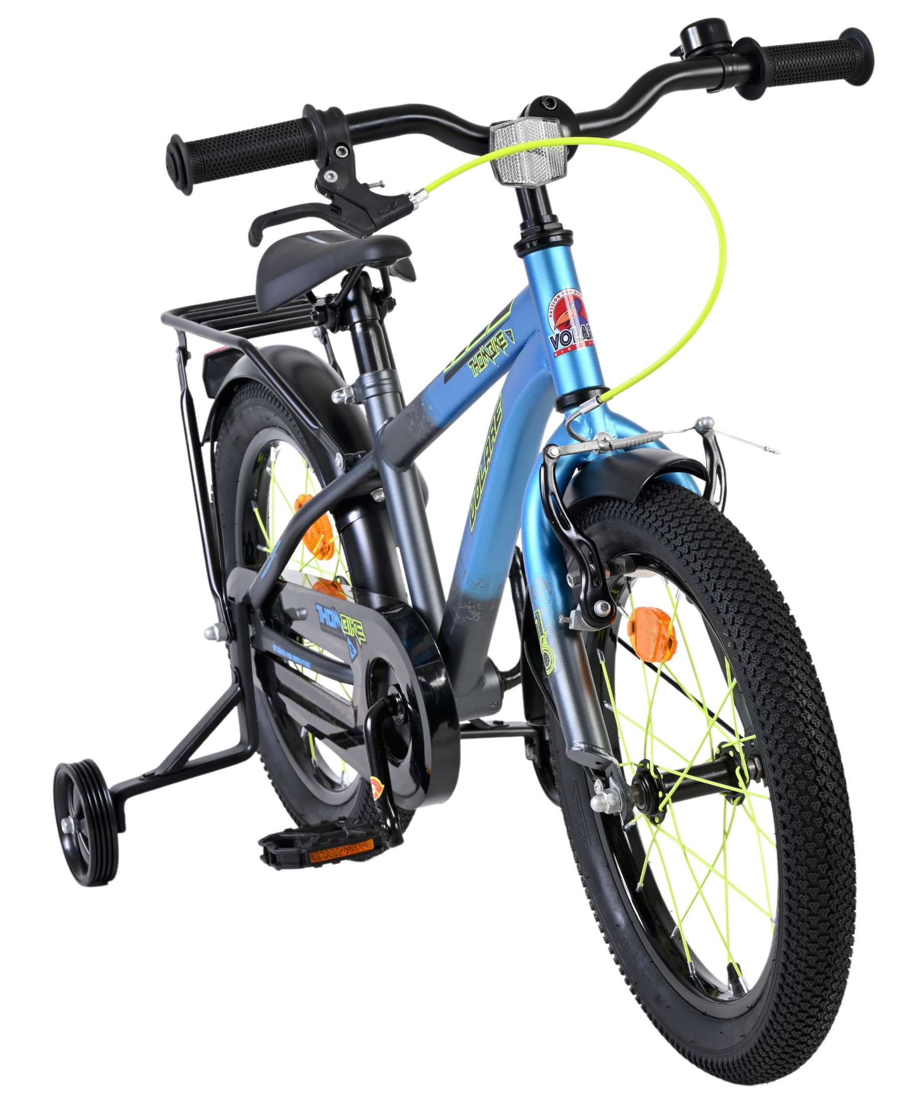 Volare Thombike Kinderfiets - Jongens - 16 inch - Blauw Grijs 5 Volare Thombike Kinderfiets - Jongens - 16 inch - Blauw Grijs - Afbeelding 5