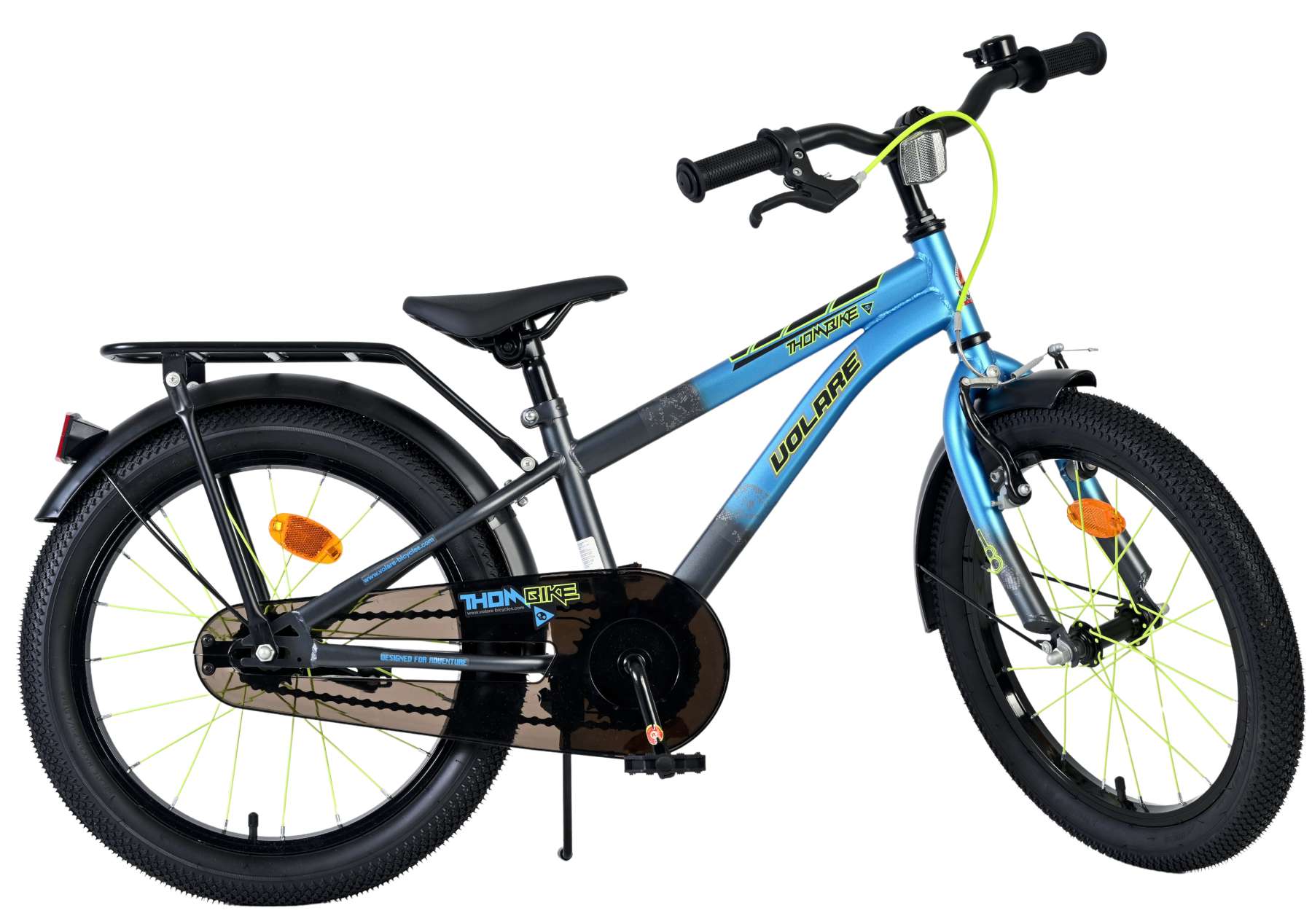 Volare Thombike Kinderfiets - Jongens - 18 inch - Blauw Grijs 10 Volare Thombike Kinderfiets - Jongens - 18 inch - Blauw Grijs - Afbeelding 10