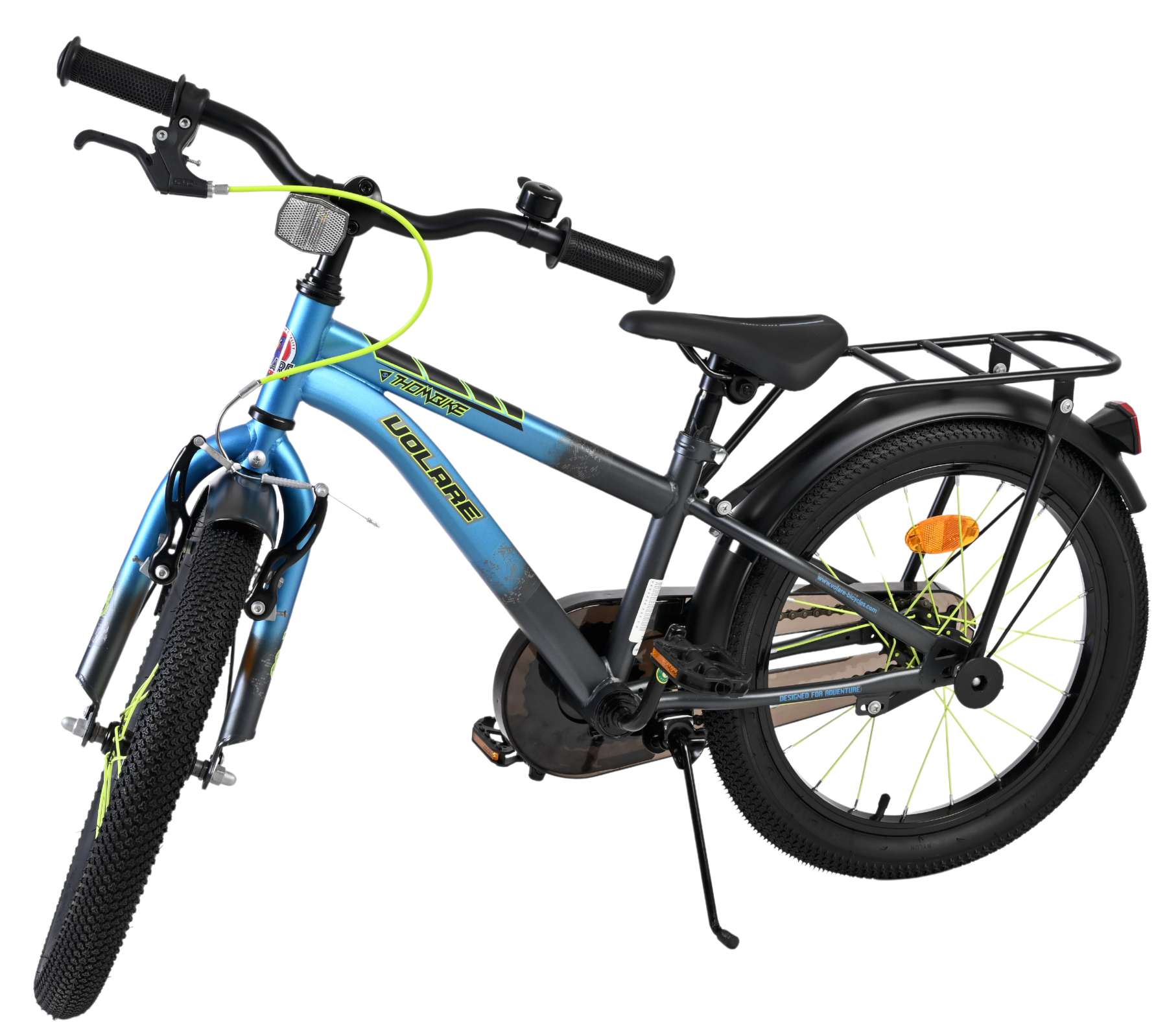 Volare Thombike Kinderfiets - Jongens - 18 inch - Blauw Grijs 8 Volare Thombike Kinderfiets - Jongens - 18 inch - Blauw Grijs - Afbeelding 8