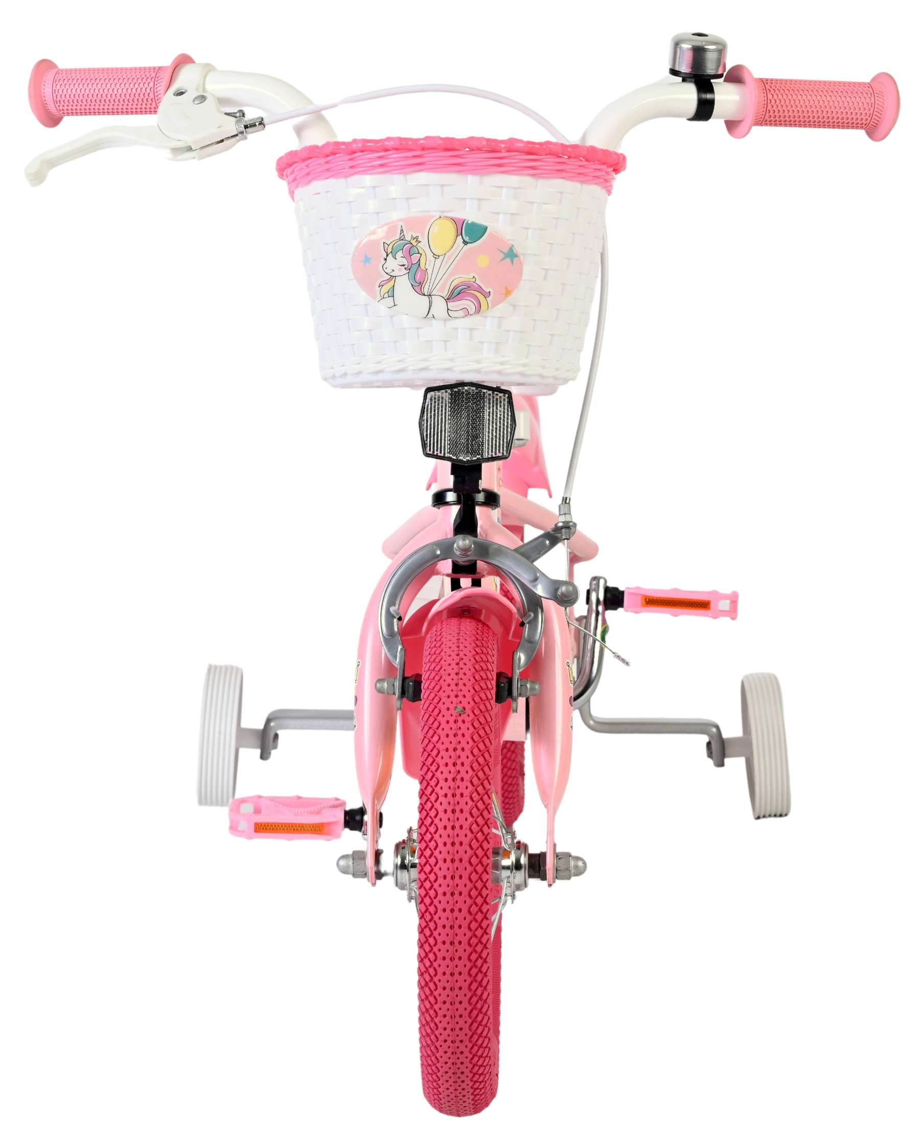 Volare Unicorn Kinderfiets - Meisjes - 12 inch - Roze - Afbeelding 6