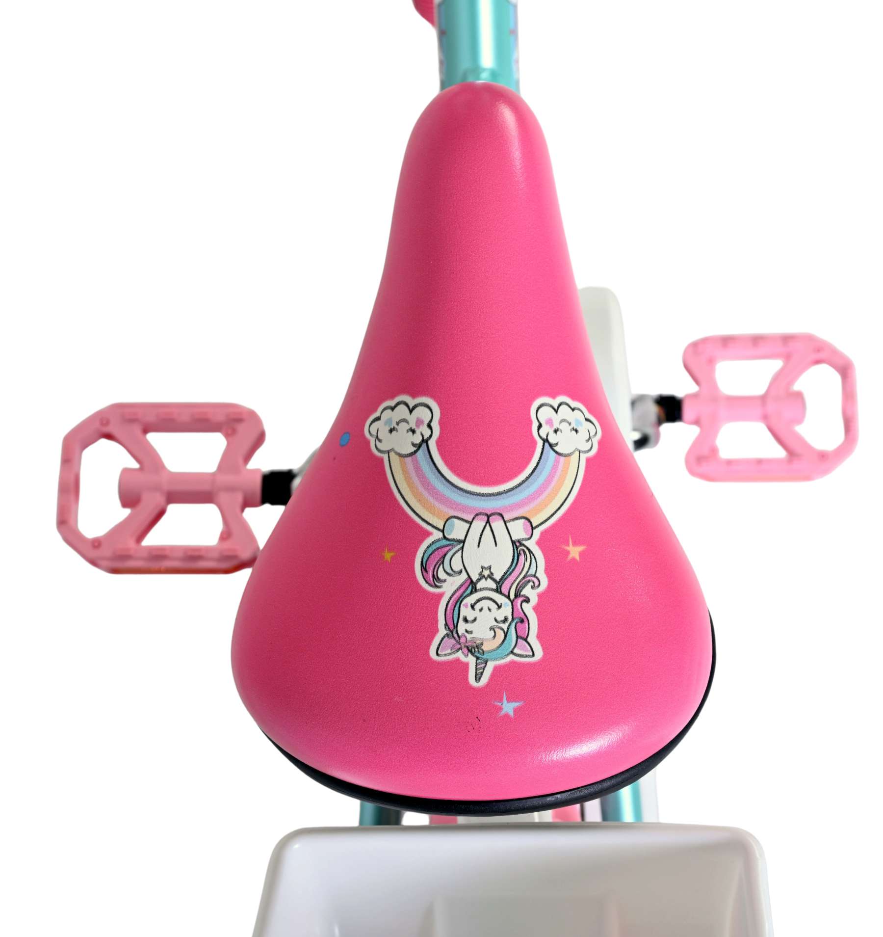 Volare Unicorn Kinderfiets - Meisjes - 16 inch - Groen 4 Volare Unicorn Kinderfiets - Meisjes - 16 inch - Groen - Afbeelding 4