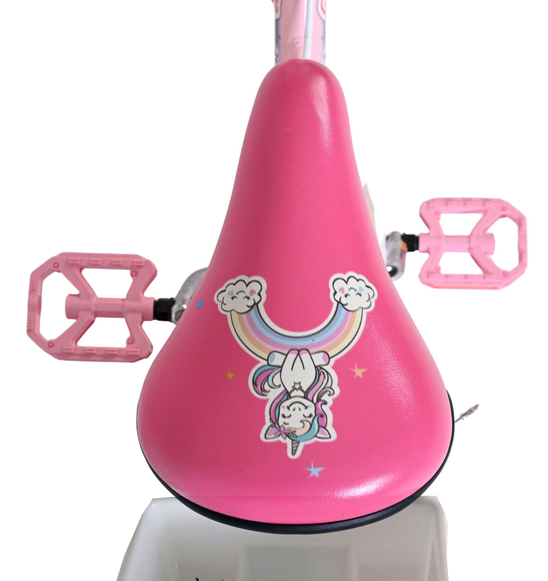 Volare Unicorn Kinderfiets - Meisjes - 16 inch - Roze - Twee Handremmen 4 Volare Unicorn Kinderfiets - Meisjes - 16 inch - Roze - Twee Handremmen - Afbeelding 4