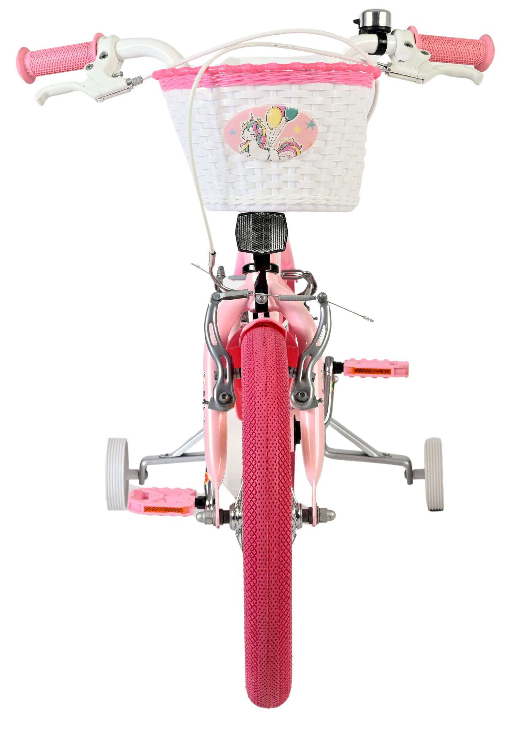 Volare Unicorn Kinderfiets - Meisjes - 16 inch - Roze - Twee Handremmen 6 Volare Unicorn Kinderfiets - Meisjes - 16 inch - Roze - Twee Handremmen - Afbeelding 6