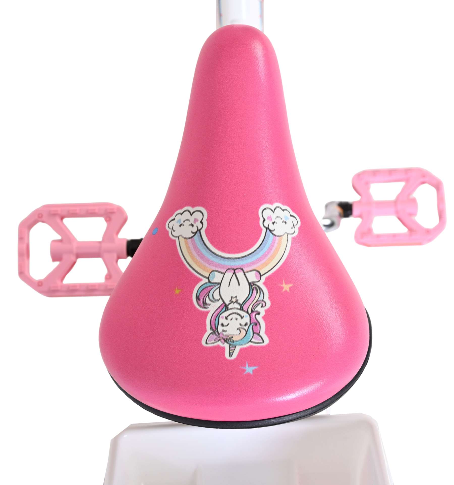 Volare Unicorn Kinderfiets - Meisjes - 16 inch - Wit 4 Volare Unicorn Kinderfiets - Meisjes - 16 inch - Wit - Afbeelding 4