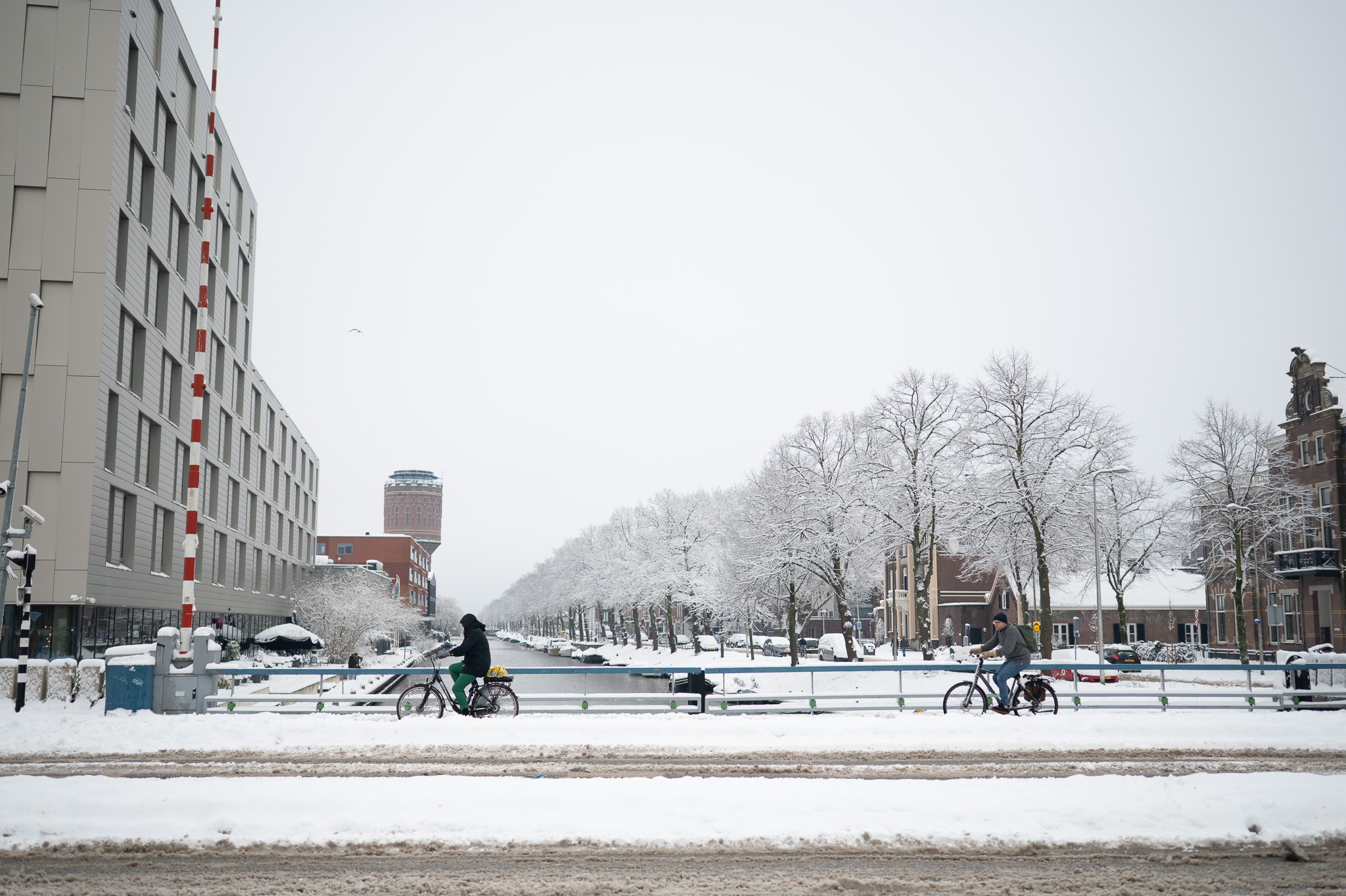 brug in de sneeuw utrecht