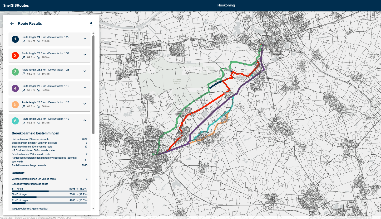 SnelGISroute Fietsersbond 1