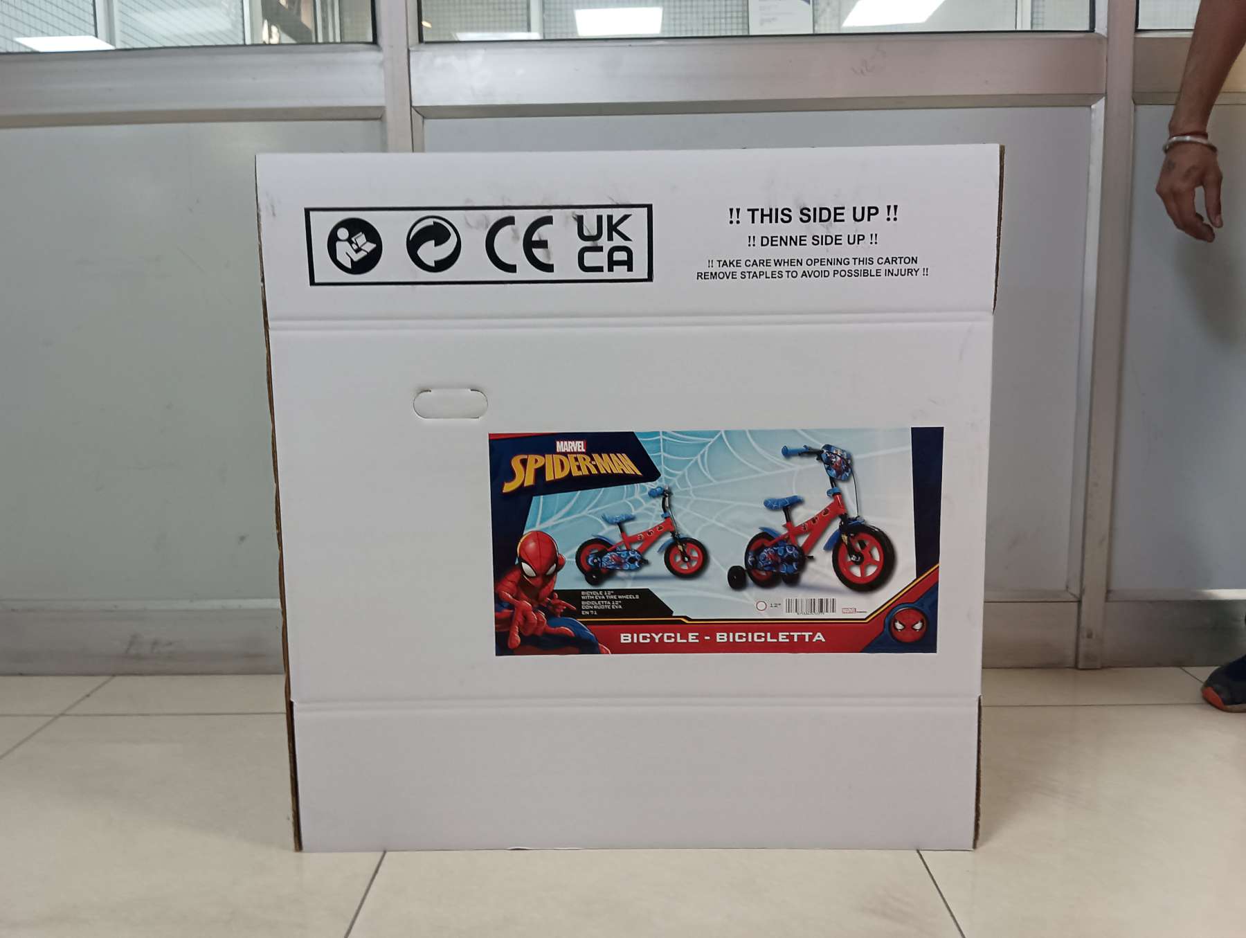 Spider-Man Kinderfiets - Jongens - Mag Wheels - 12 inch - Rood 13 Spider-Man Kinderfiets - Jongens - Mag Wheels - 12 inch - Rood - Afbeelding 13