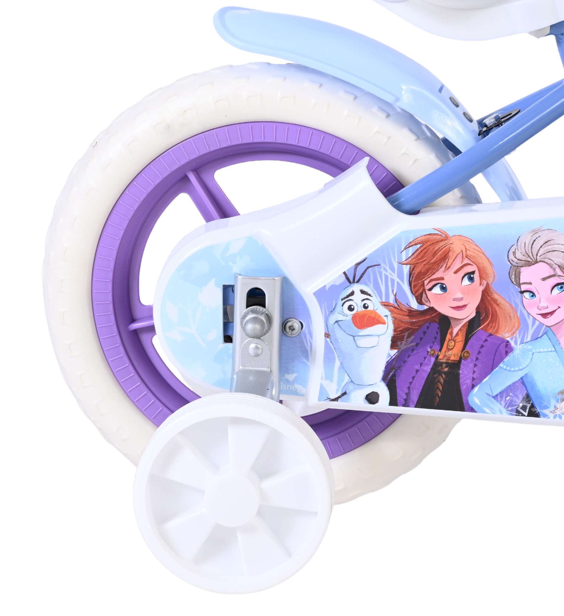 Disney Frozen Kinderfiets - Meisjes - Mag Wheels - 12 inch - Blauw 2 Disney Frozen Kinderfiets - Meisjes - Mag Wheels - 12 inch - Blauw - Afbeelding 2