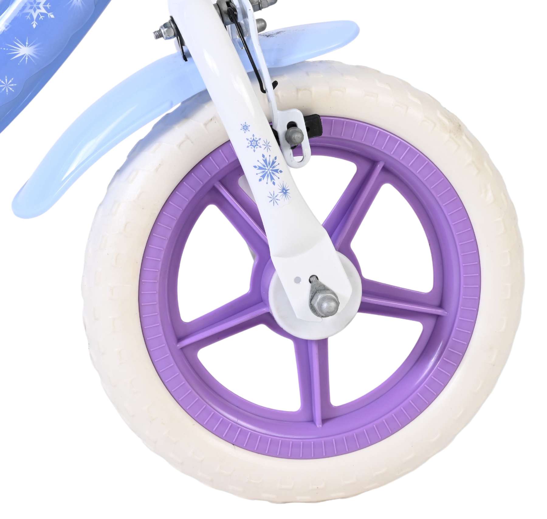 Disney Frozen Kinderfiets - Meisjes - Mag Wheels - 12 inch - Blauw 3 Disney Frozen Kinderfiets - Meisjes - Mag Wheels - 12 inch - Blauw - Afbeelding 3