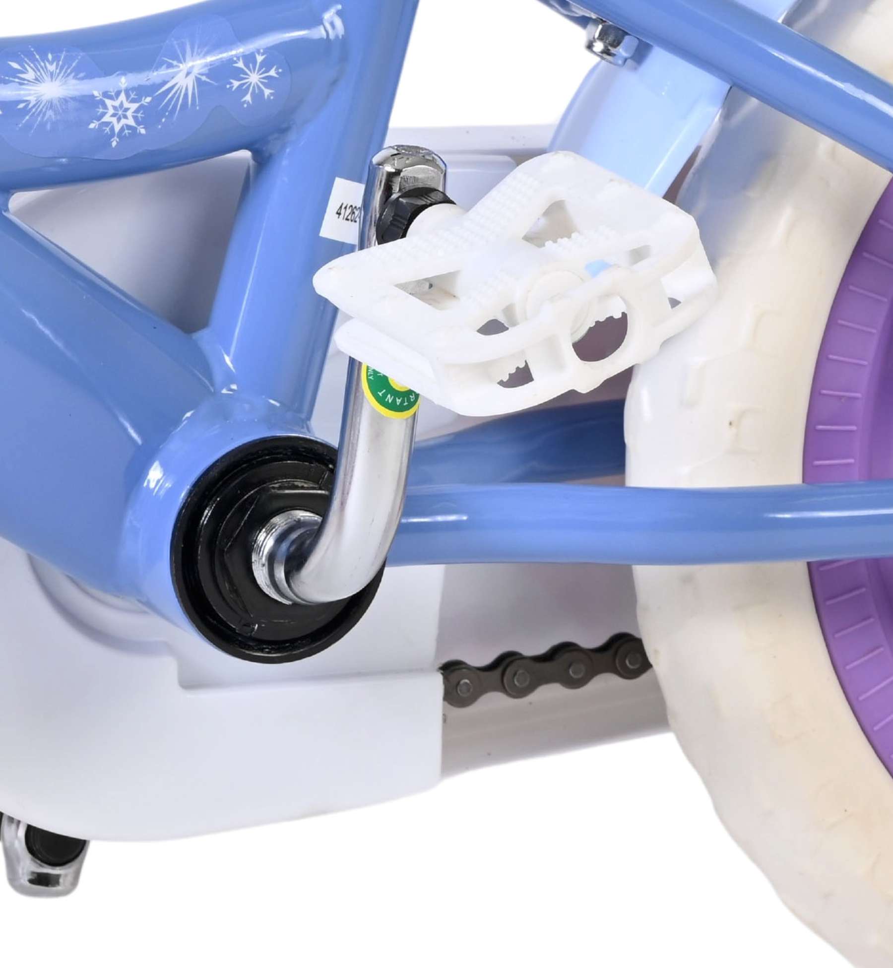 Disney Frozen Kinderfiets - Meisjes - Mag Wheels - 12 inch - Blauw 9 Disney Frozen Kinderfiets - Meisjes - Mag Wheels - 12 inch - Blauw - Afbeelding 9