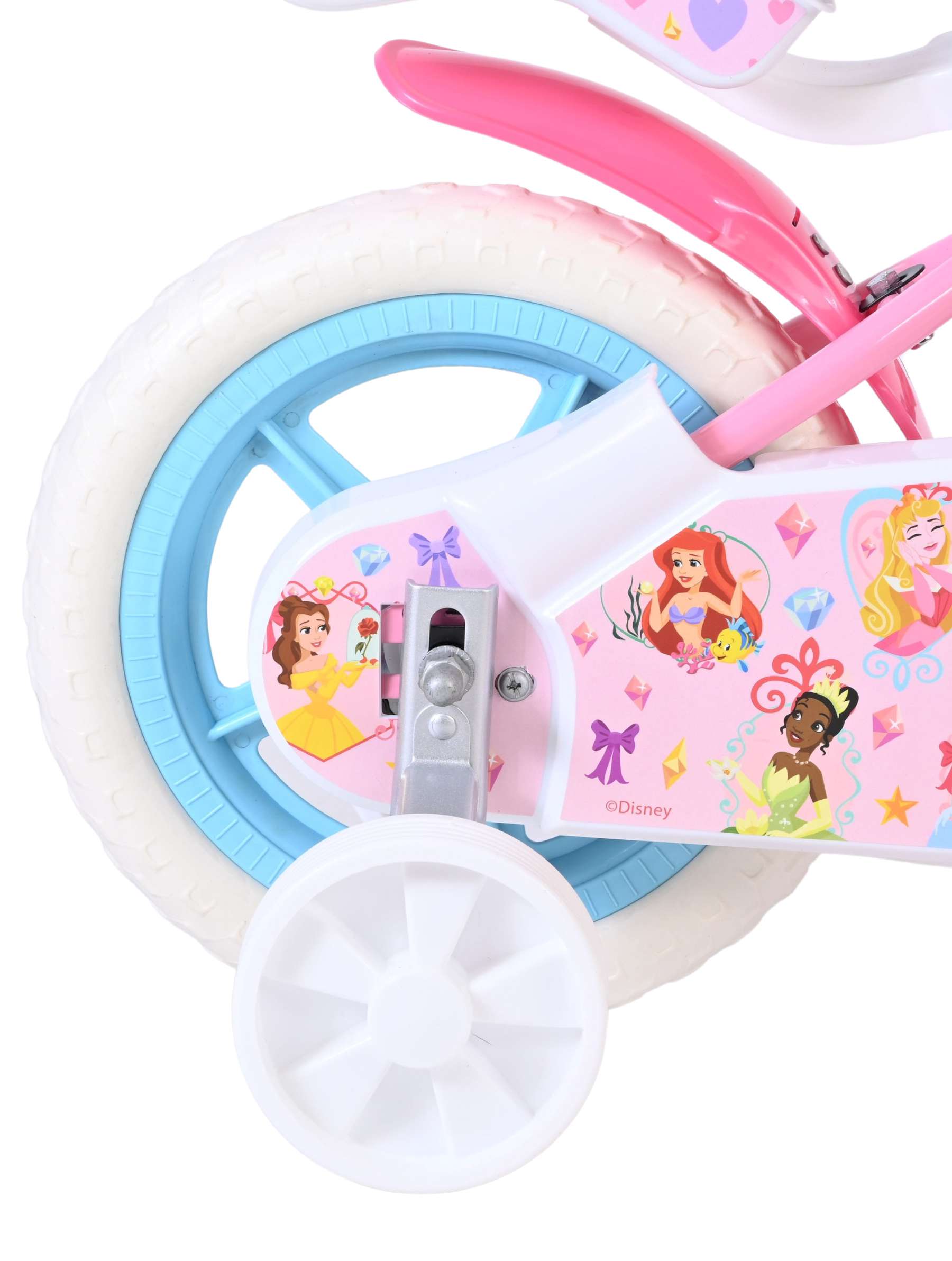 Disney Princess Kinderfiets - Meisjes - Mag Wheels - 12 inch - Roze 2 Disney Princess Kinderfiets - Meisjes - Mag Wheels - 12 inch - Roze - Afbeelding 2