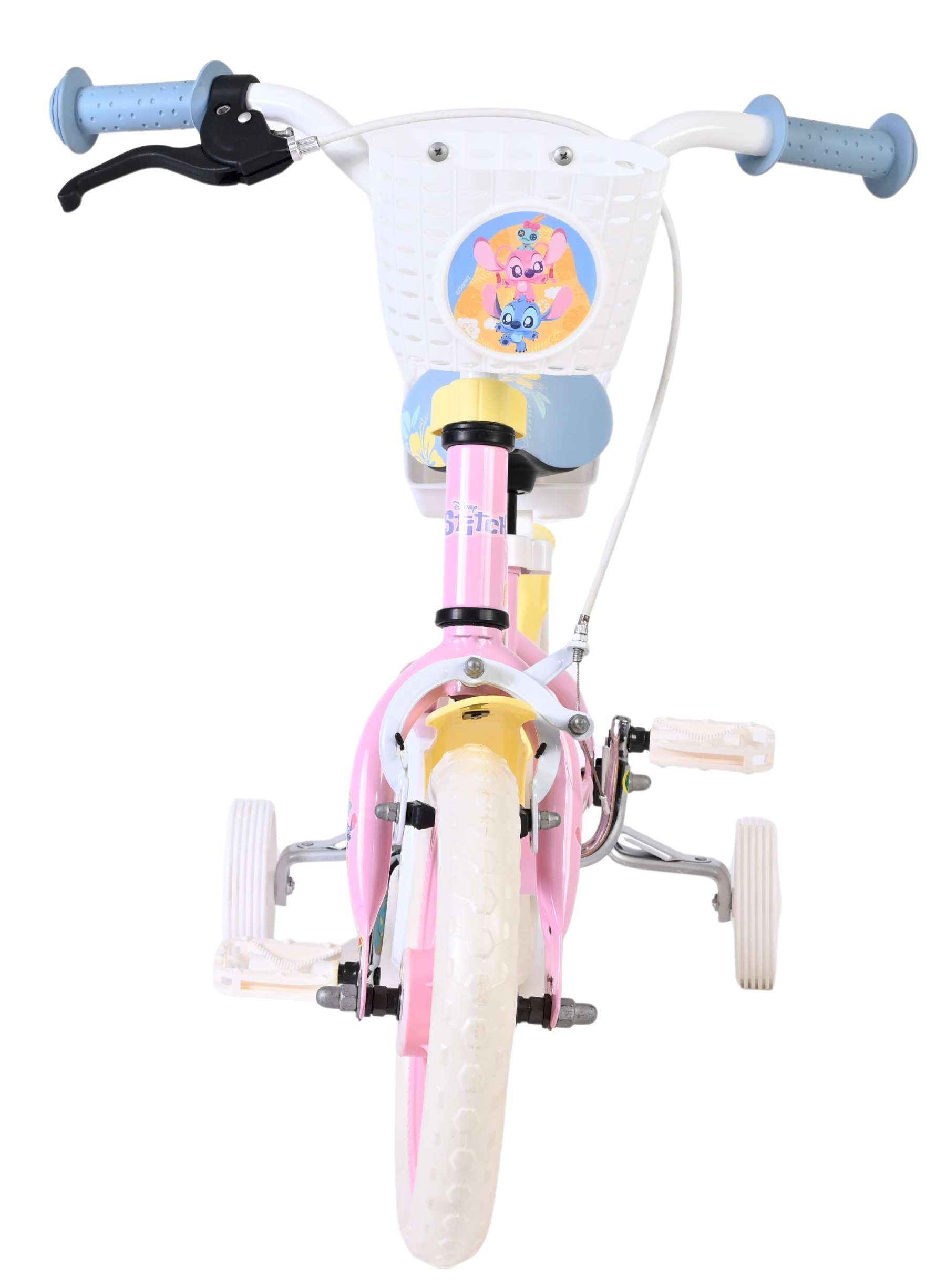 Disney Stitch Kinderfiets - Meisjes - Mag Wheels - 12 inch - Roze 5 Disney Stitch Kinderfiets - Meisjes - Mag Wheels - 12 inch - Roze - Afbeelding 5