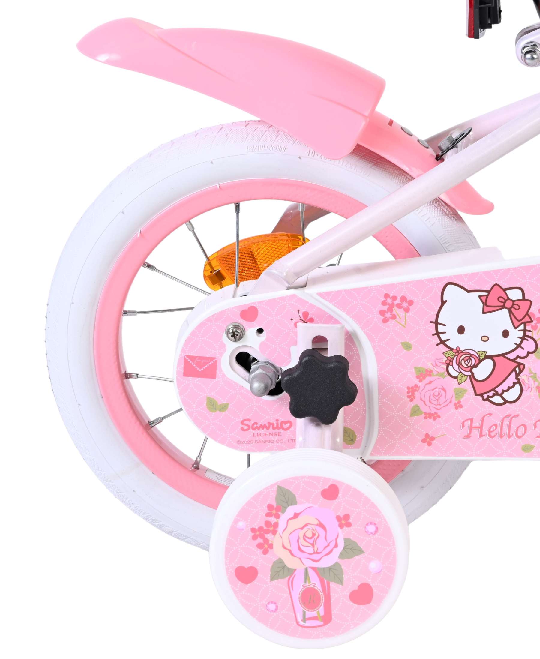 Hello Kitty Kinderfiets - Meisjes - 12 inch - Roze - Afbeelding 2