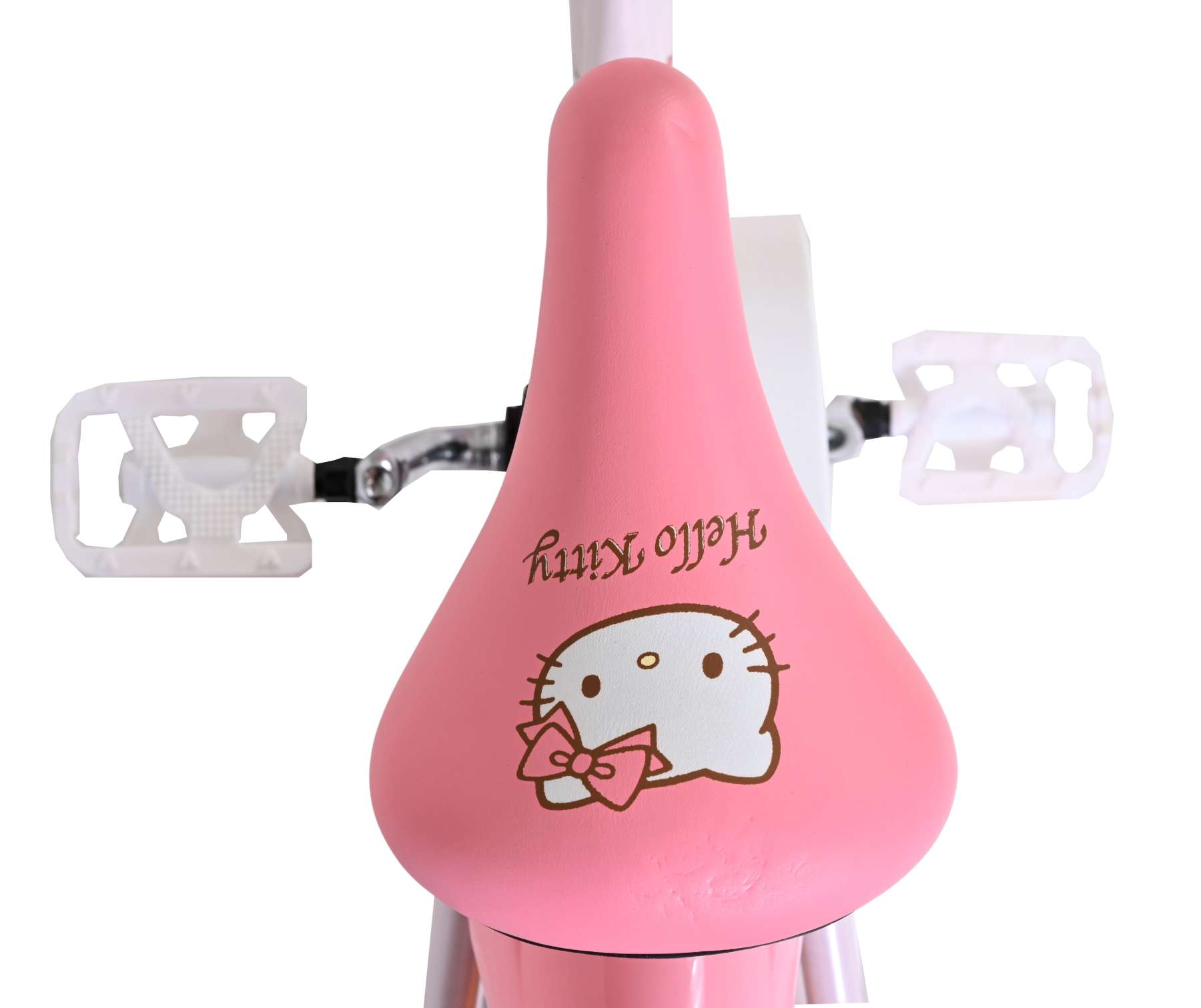 Hello Kitty Kinderfiets - Meisjes - 14 inch - Roze - Twee handremmen 5 Hello Kitty Kinderfiets - Meisjes - 14 inch - Roze - Twee handremmen - Afbeelding 5