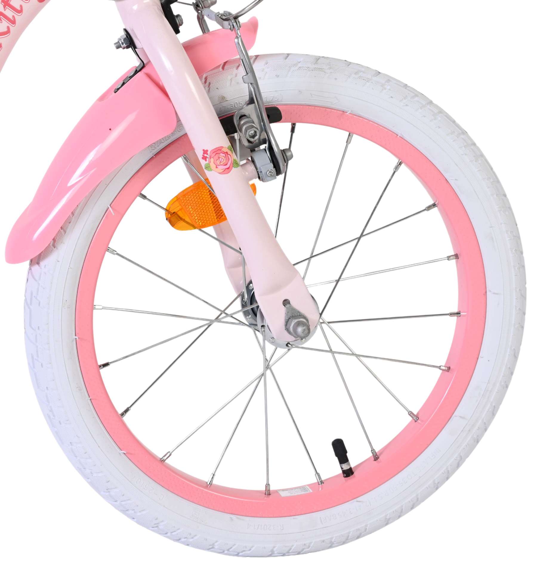 Hello Kitty Kinderfiets - Meisjes - 16 inch - Roze - Twee Handremmen 3 Hello Kitty Kinderfiets - Meisjes - 16 inch - Roze - Twee Handremmen - Afbeelding 3