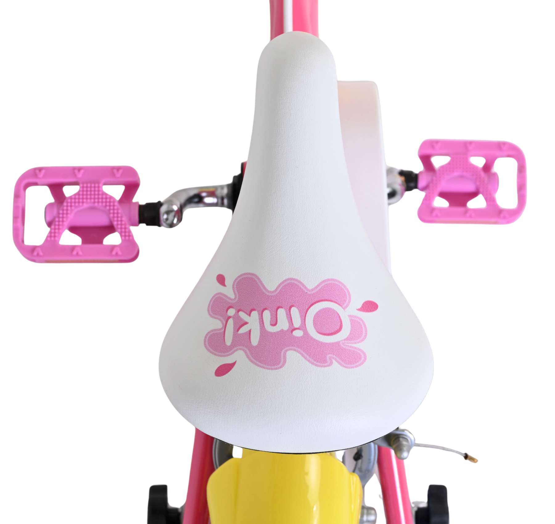 Peppa Pig Kinderfiets - Meisjes - 12 inch - Roze - Twee handremmen 4 Peppa Pig Kinderfiets - Meisjes - 12 inch - Roze - Twee handremmen - Afbeelding 4