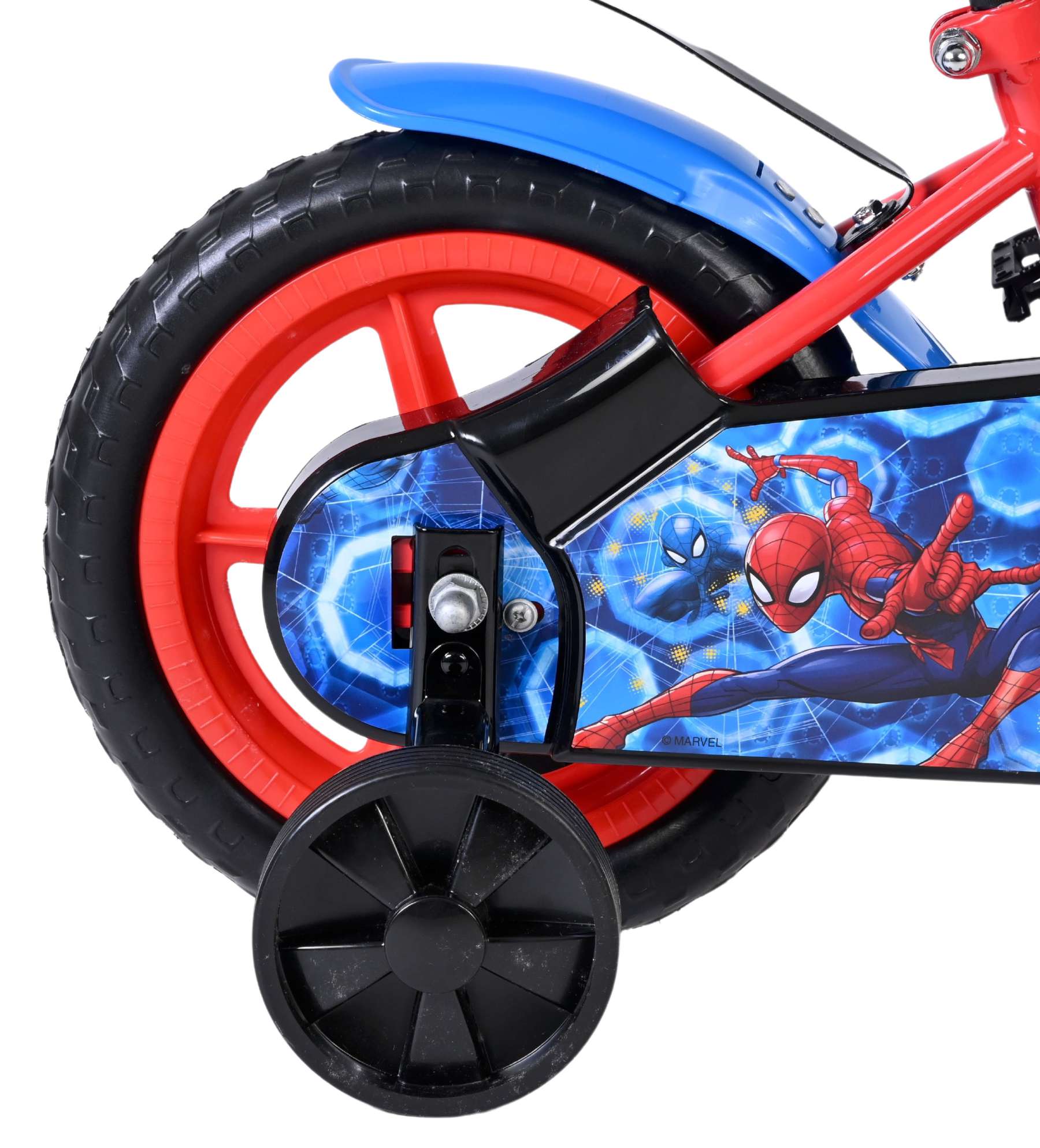 Spider-Man Kinderfiets - Jongens - Mag Wheels - 12 inch - Rood 2 Spider-Man Kinderfiets - Jongens - Mag Wheels - 12 inch - Rood - Afbeelding 2