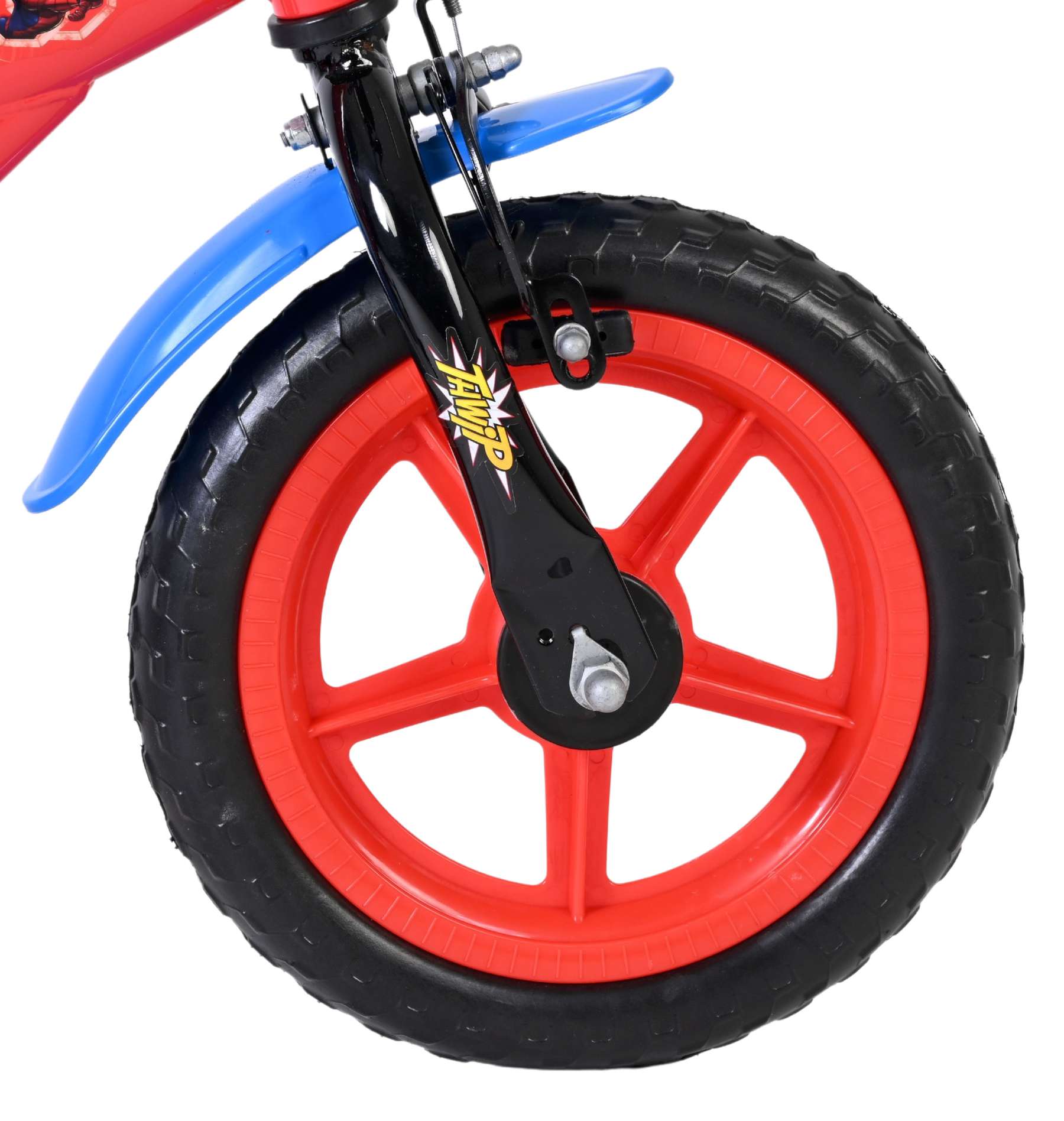 Spider-Man Kinderfiets - Jongens - Mag Wheels - 12 inch - Rood 3 Spider-Man Kinderfiets - Jongens - Mag Wheels - 12 inch - Rood - Afbeelding 3