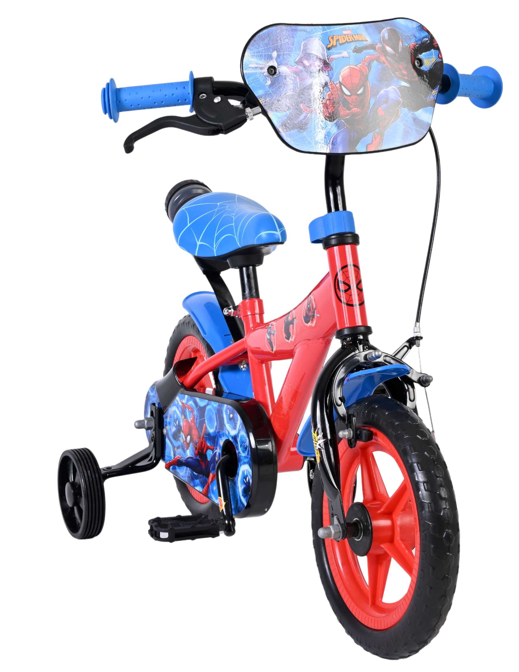 Spider-Man Kinderfiets - Jongens - Mag Wheels - 12 inch - Rood 5 Spider-Man Kinderfiets - Jongens - Mag Wheels - 12 inch - Rood - Afbeelding 5