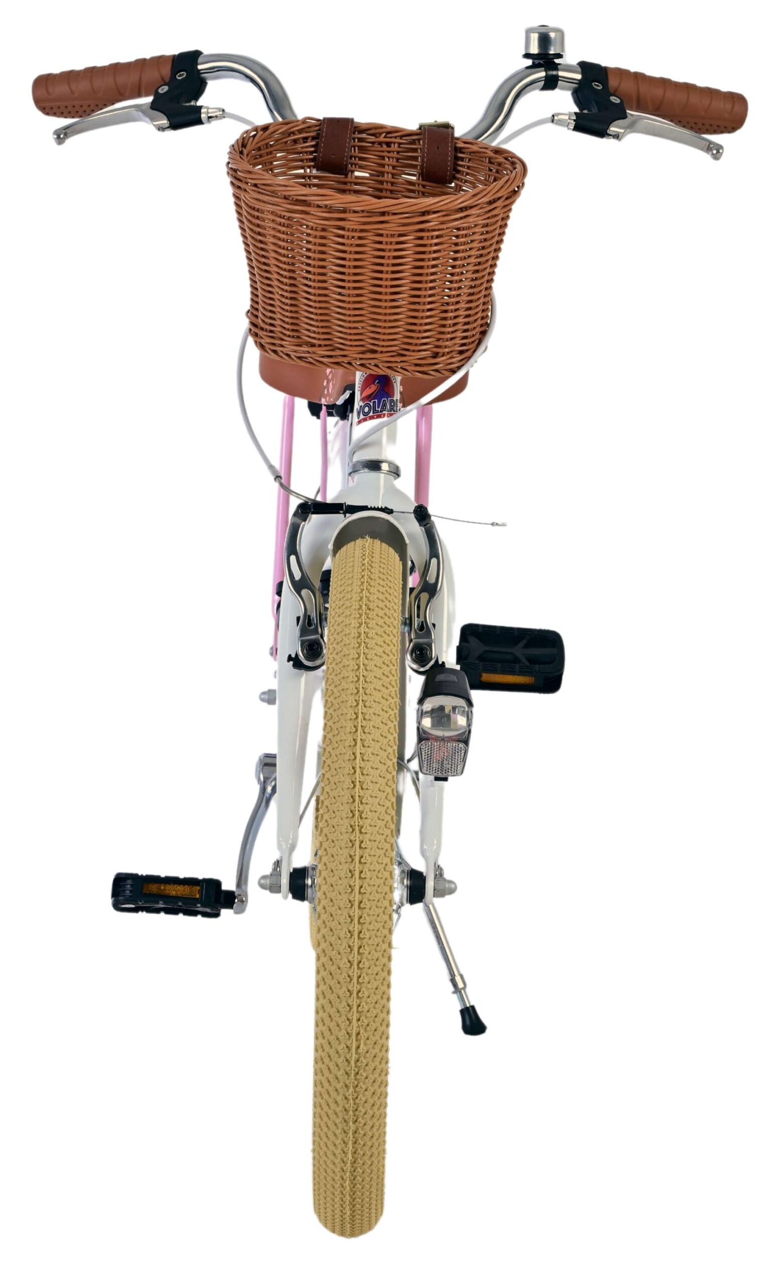 Volare Blossom Kinderfiets - Meisjes - 20 inch - Wit - Twee handremmen 6 Volare Blossom Kinderfiets - Meisjes - 20 inch - Wit - Twee handremmen - Afbeelding 6