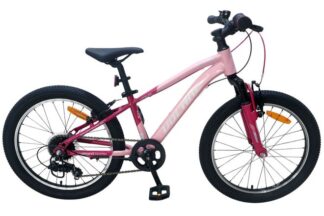 Volare Boost Kinderfiets - 24 inch - 21 Speed - Roze